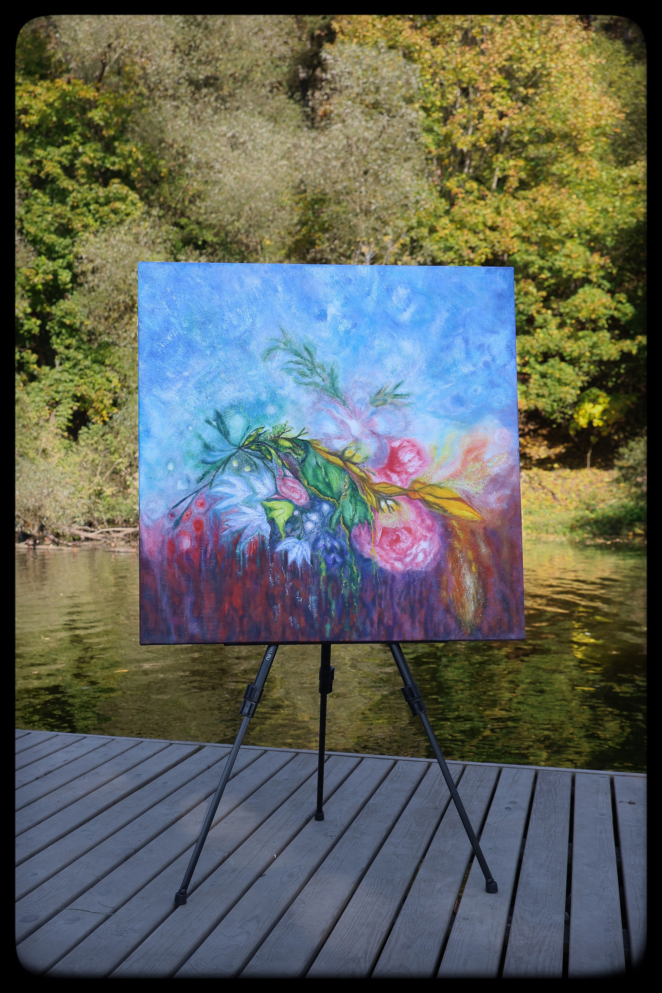 Художник,рисование,творчество на природе. Мария Чашина. Семейный и детский фотограф г. Москва