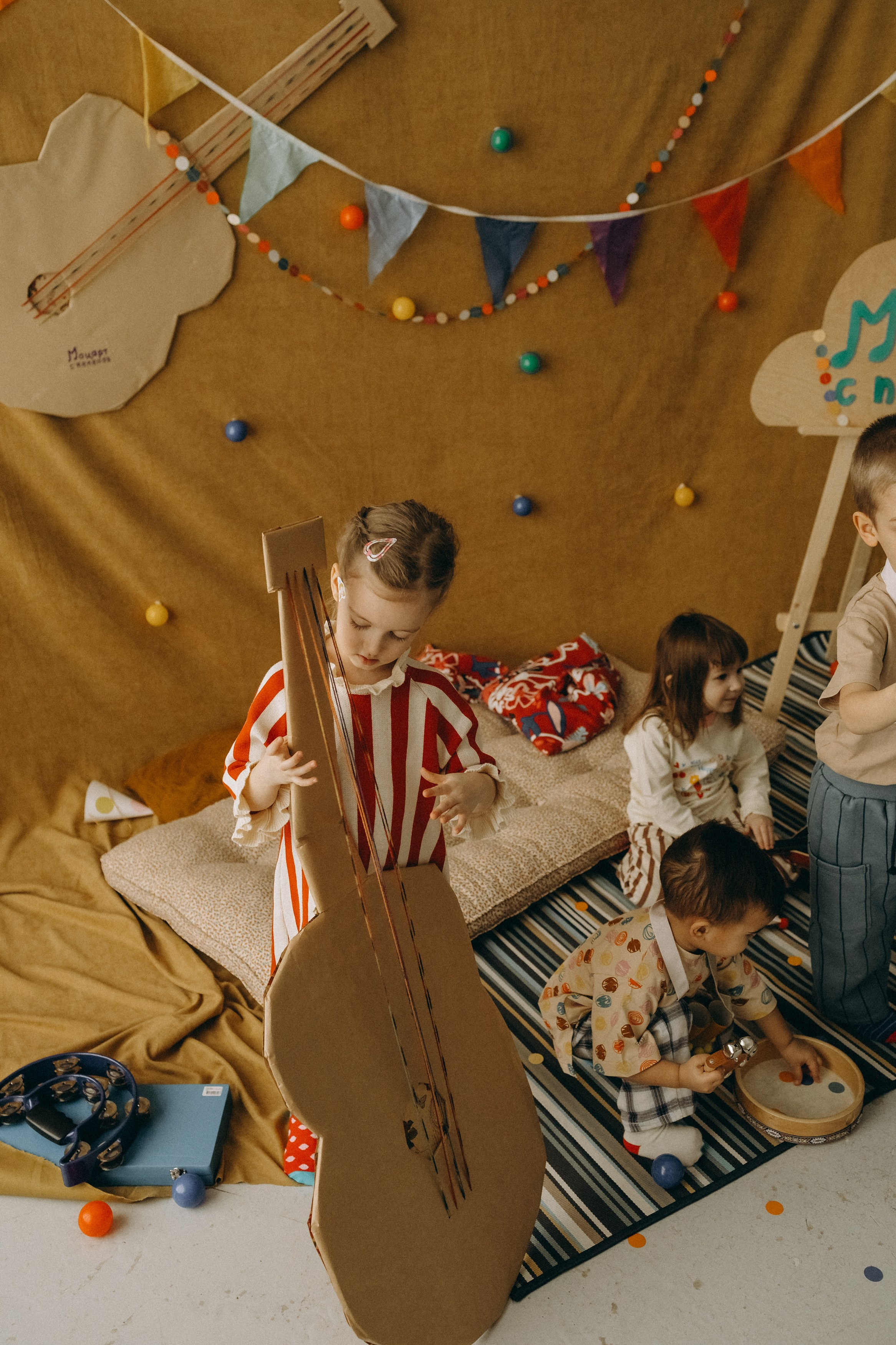 Съемка для «Моцарта с пеленок». Главная