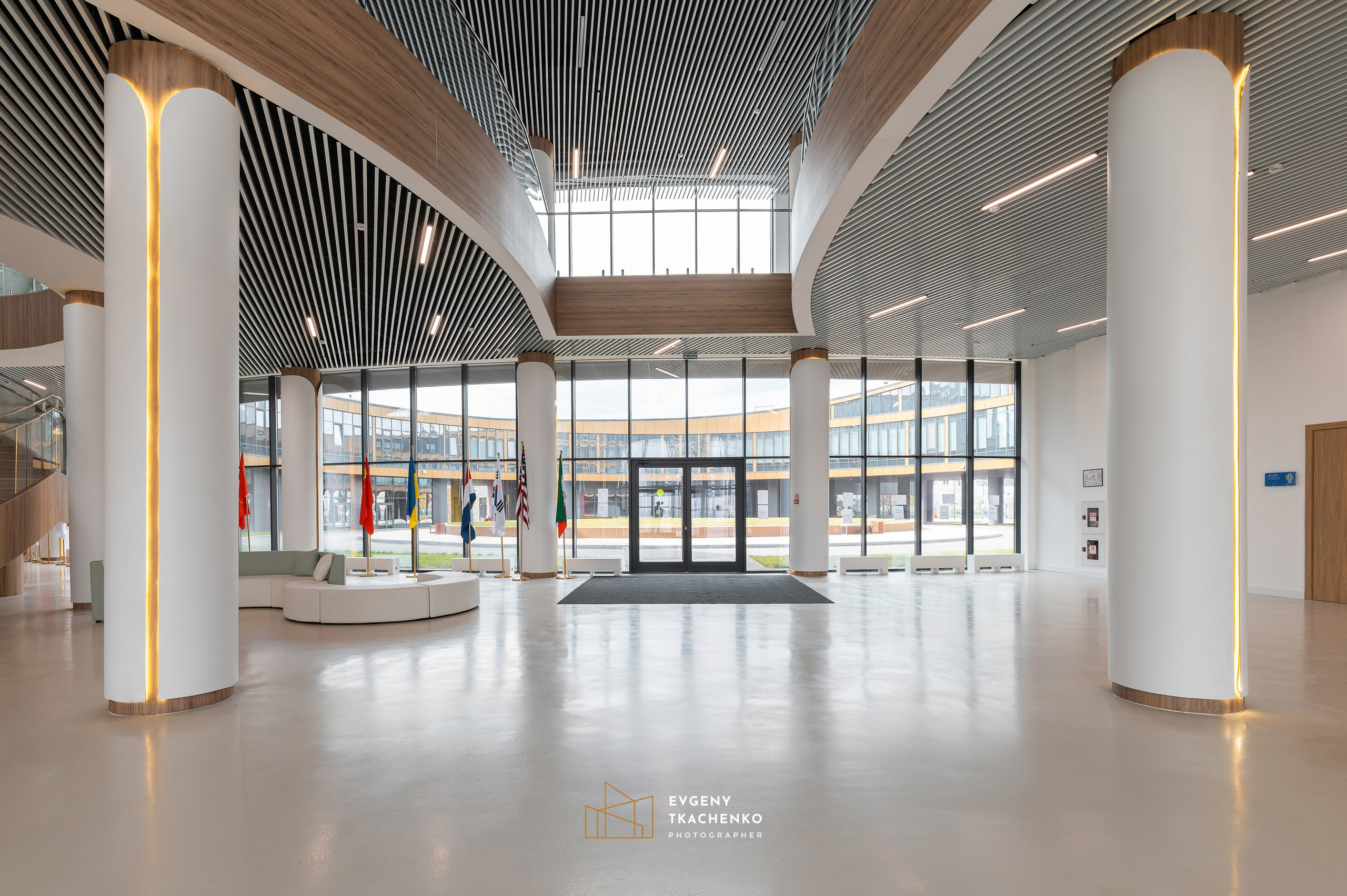 Kazakhstan International School, г. Астана. Архитектурный и интерьерный фотограф в Казахстане