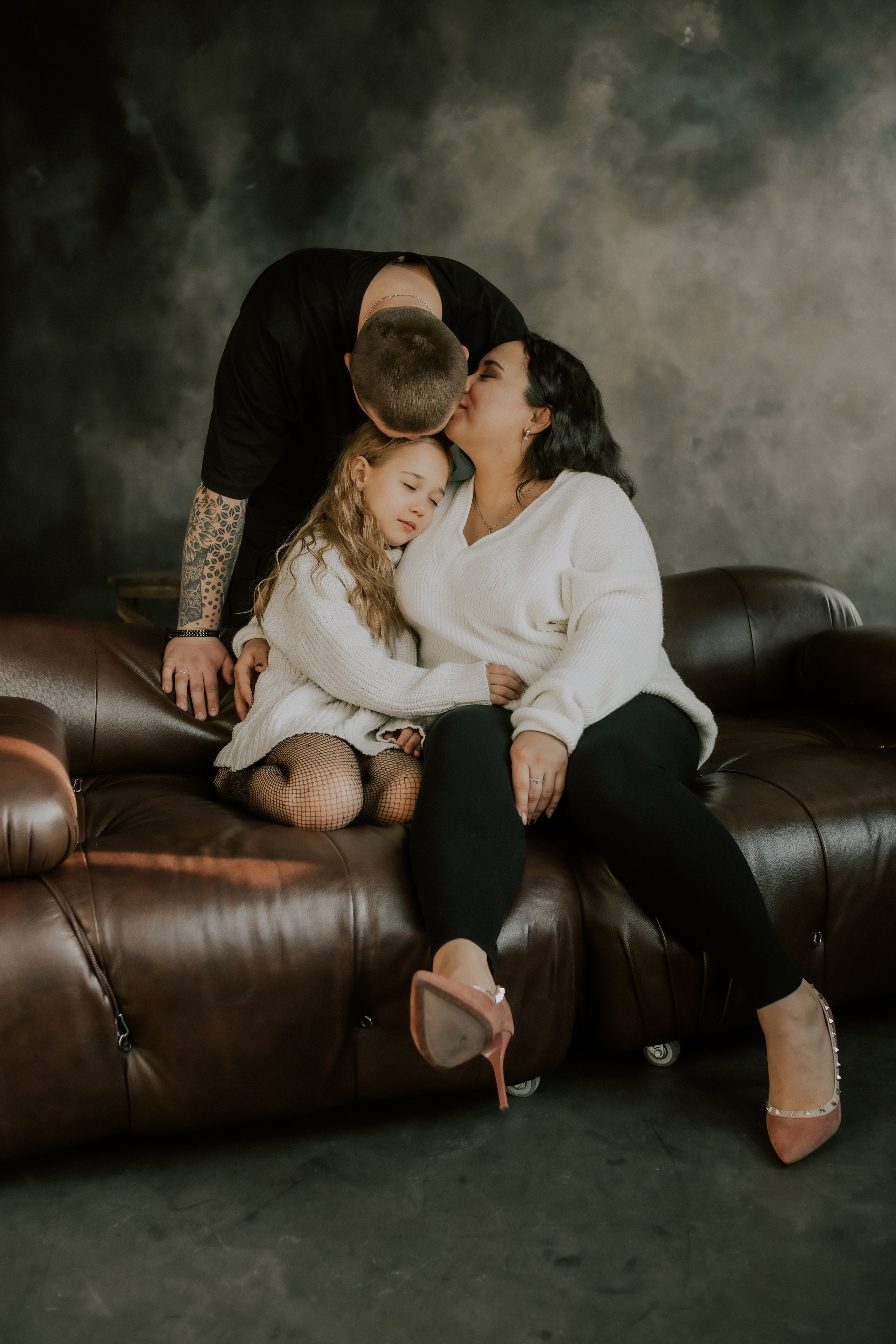 Сергей. Лидия, Валерия. Фотограф Регина Крикунова г. Красноярск