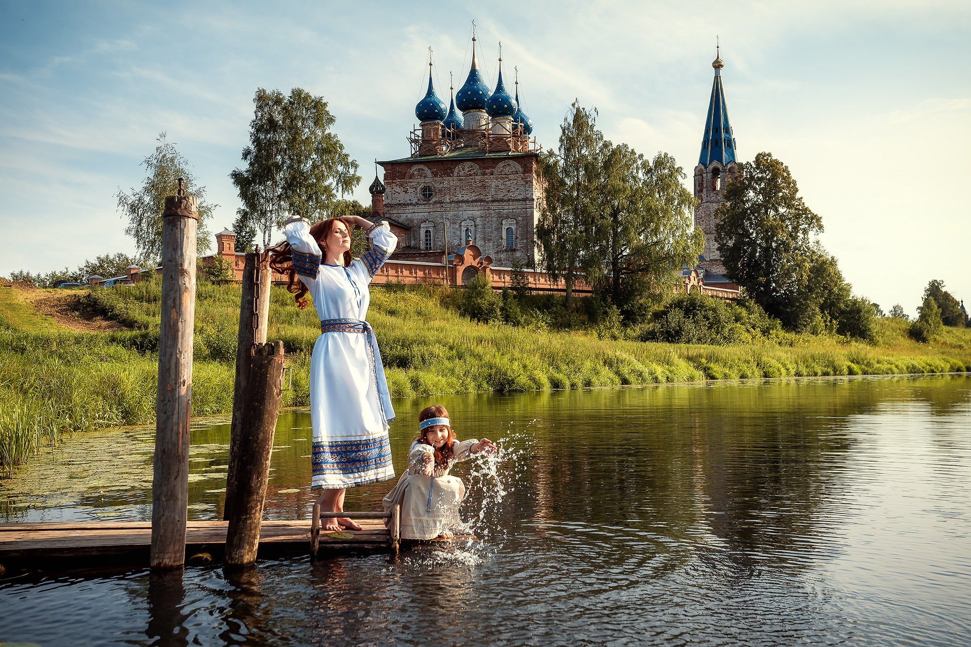 Дунилово- у реки. Женский фотограф Крещение Венчание Москва Брянск