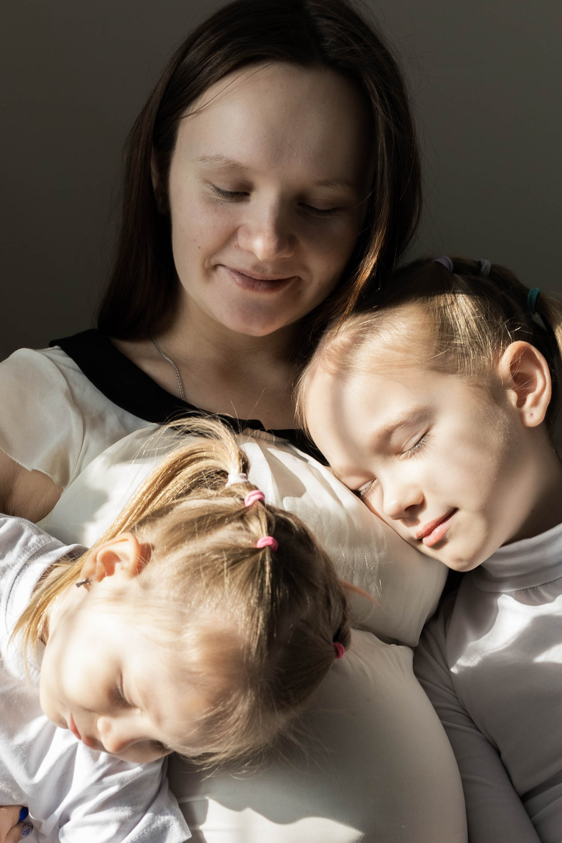 Оля и дочки. Ольга SHREIBICUS — Фотография беременности и новорожденных Оренбург