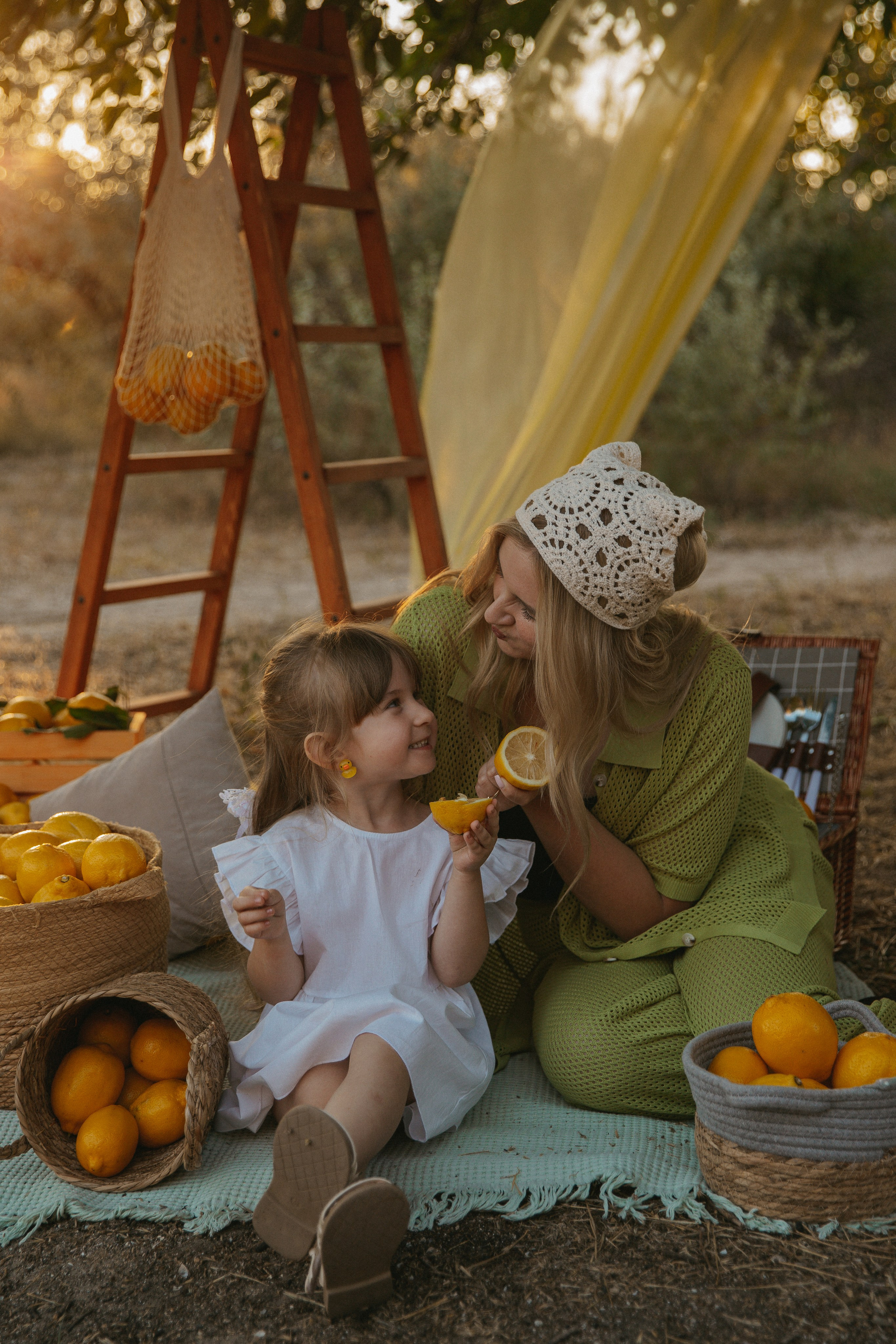 Фотопроект с лимонами