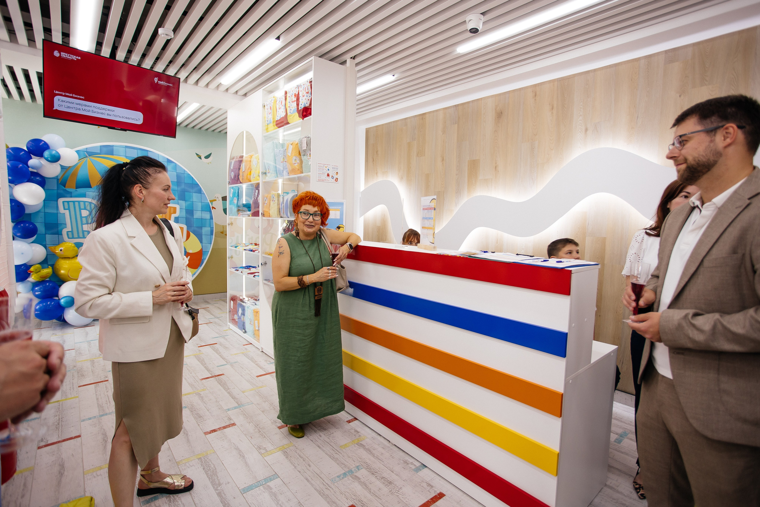 Открытие бассейна. Фотограф в Иркутске