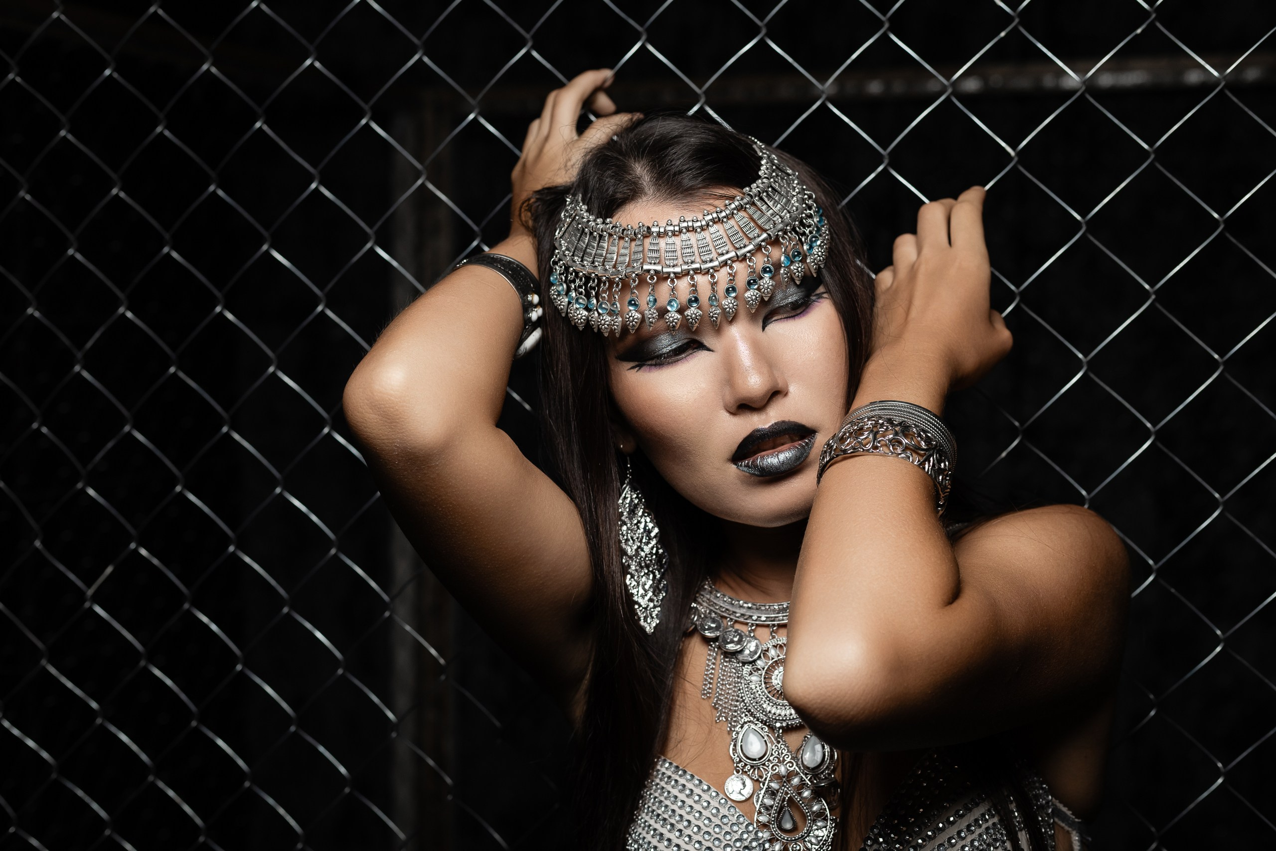 Фотосессия с ящерицами и скорпионами в Восточном стиле. Фотограф в Санкт-Петербурге — Сергей Петров