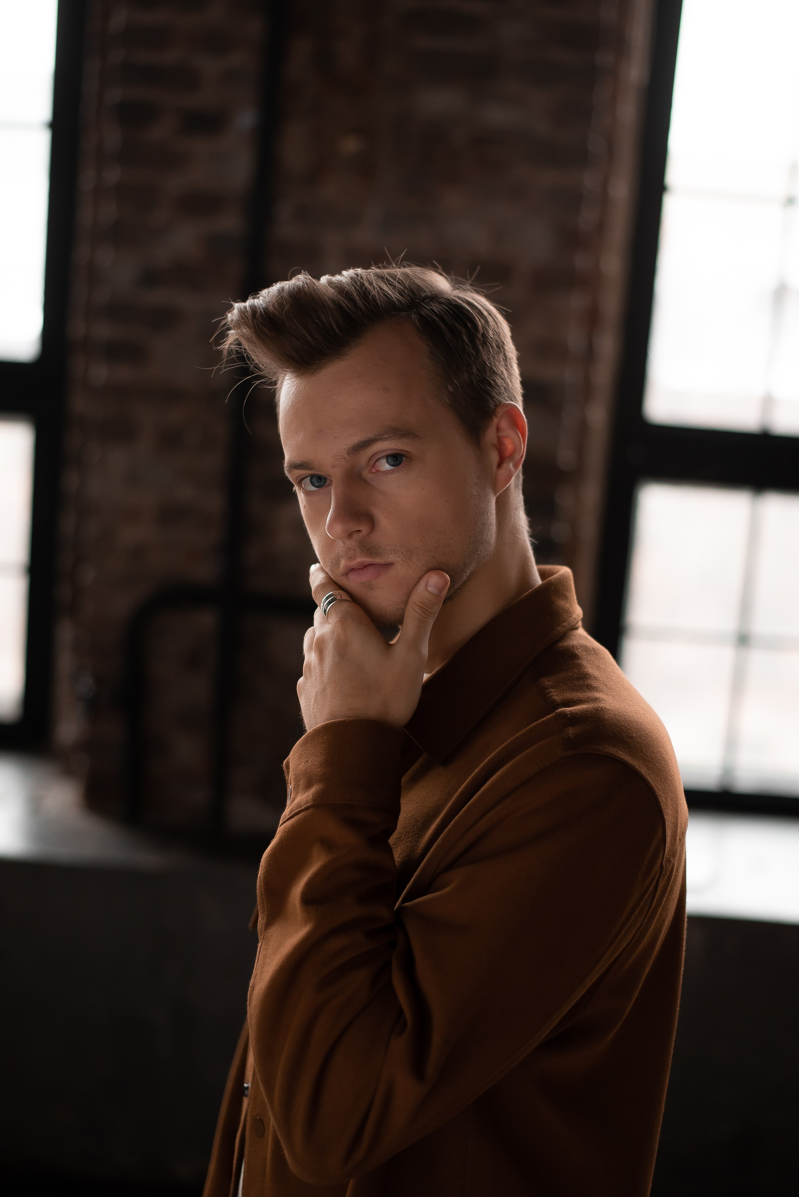 Мужской портрет. Контент фотограф в Москве Лихачева Ксения