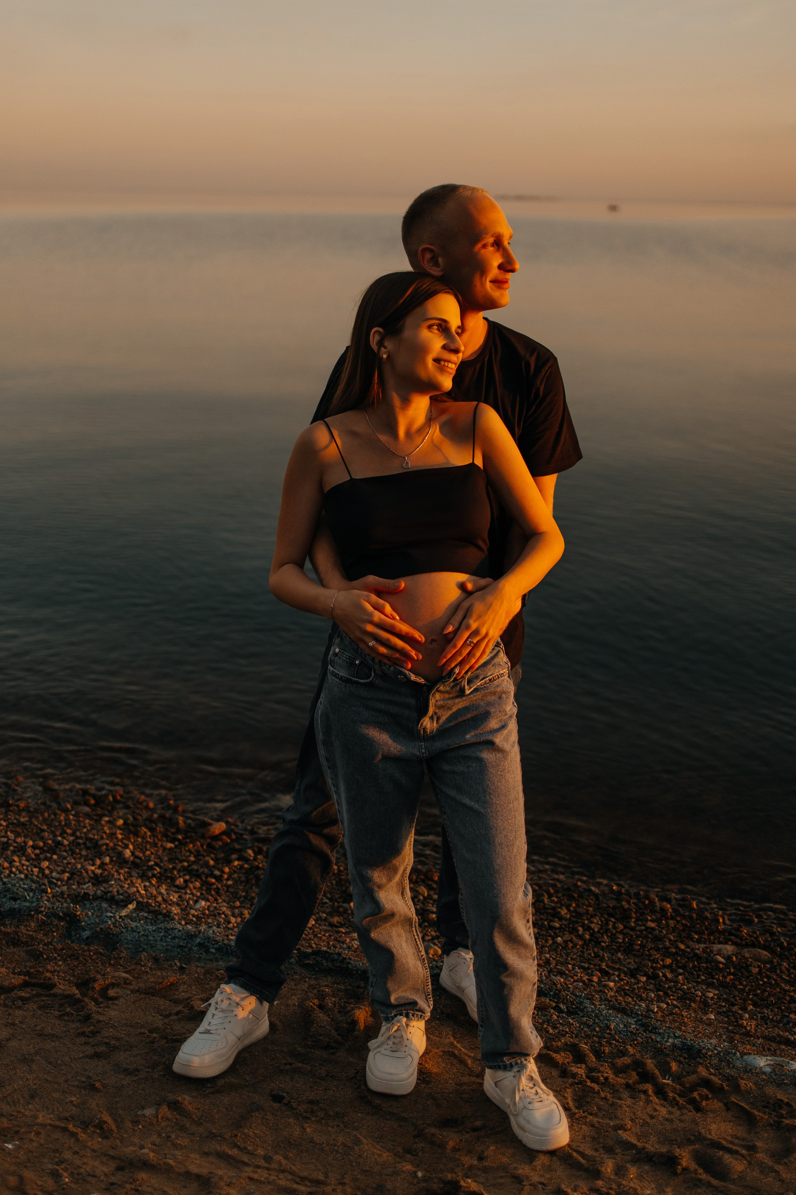 Гендер-пати для двоих на заливе. Фотограф в Санкт-Петербурге Виктория Безверхая