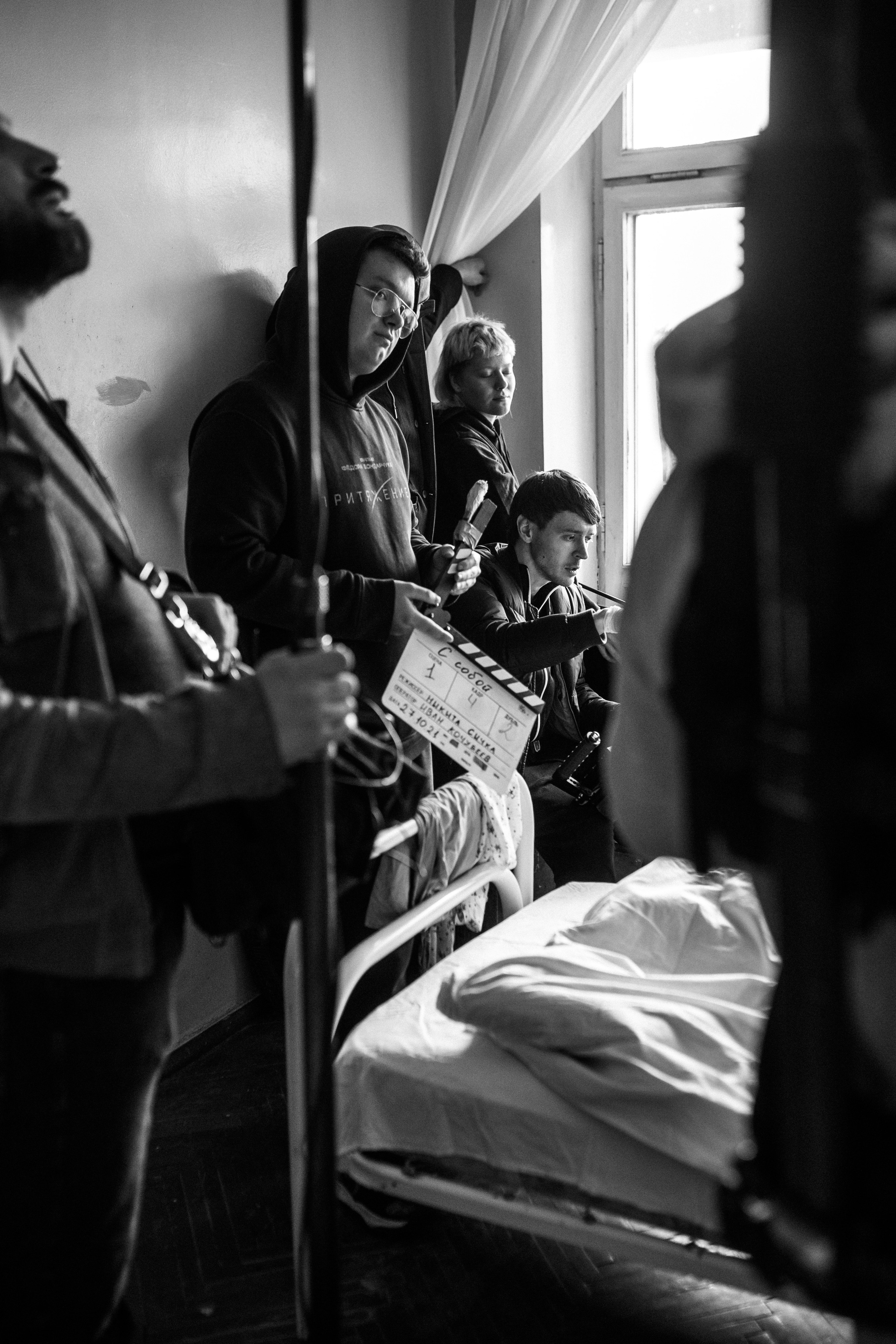 Back stage — съемка фильма. Свадебный фотограф в Москве Арчылан Николаев