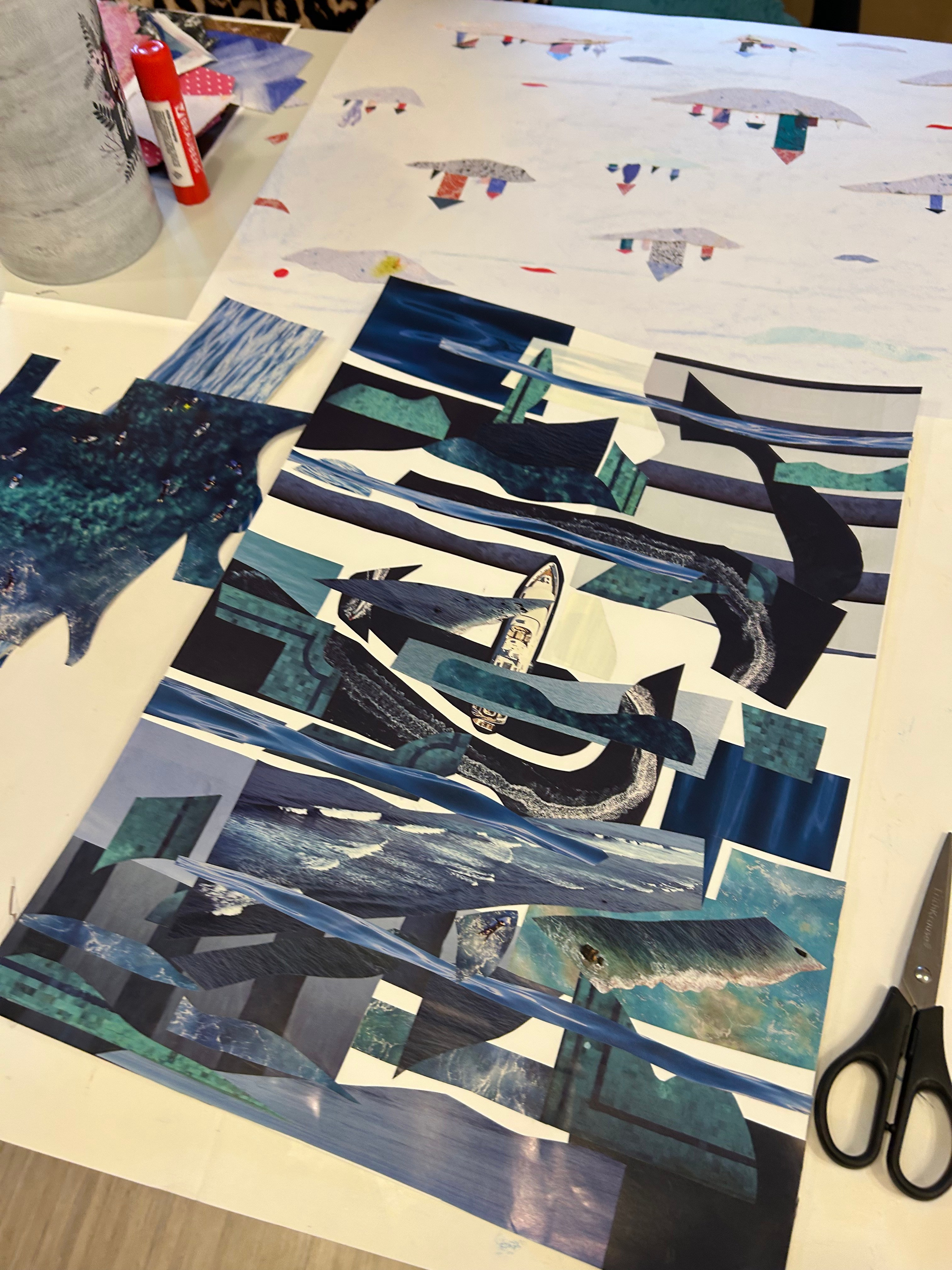 Коллажный клуб. Коллажи Анны Колесовой (Ню)