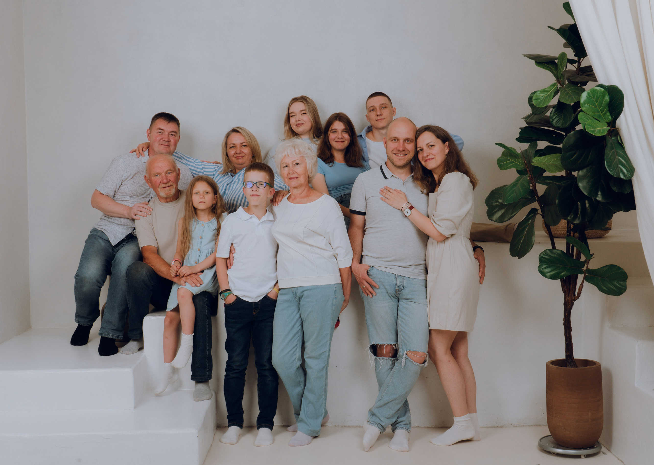 Семья Поморцевых и Ворошиловых. Денис Марков — фотограф в Екатеринбурге