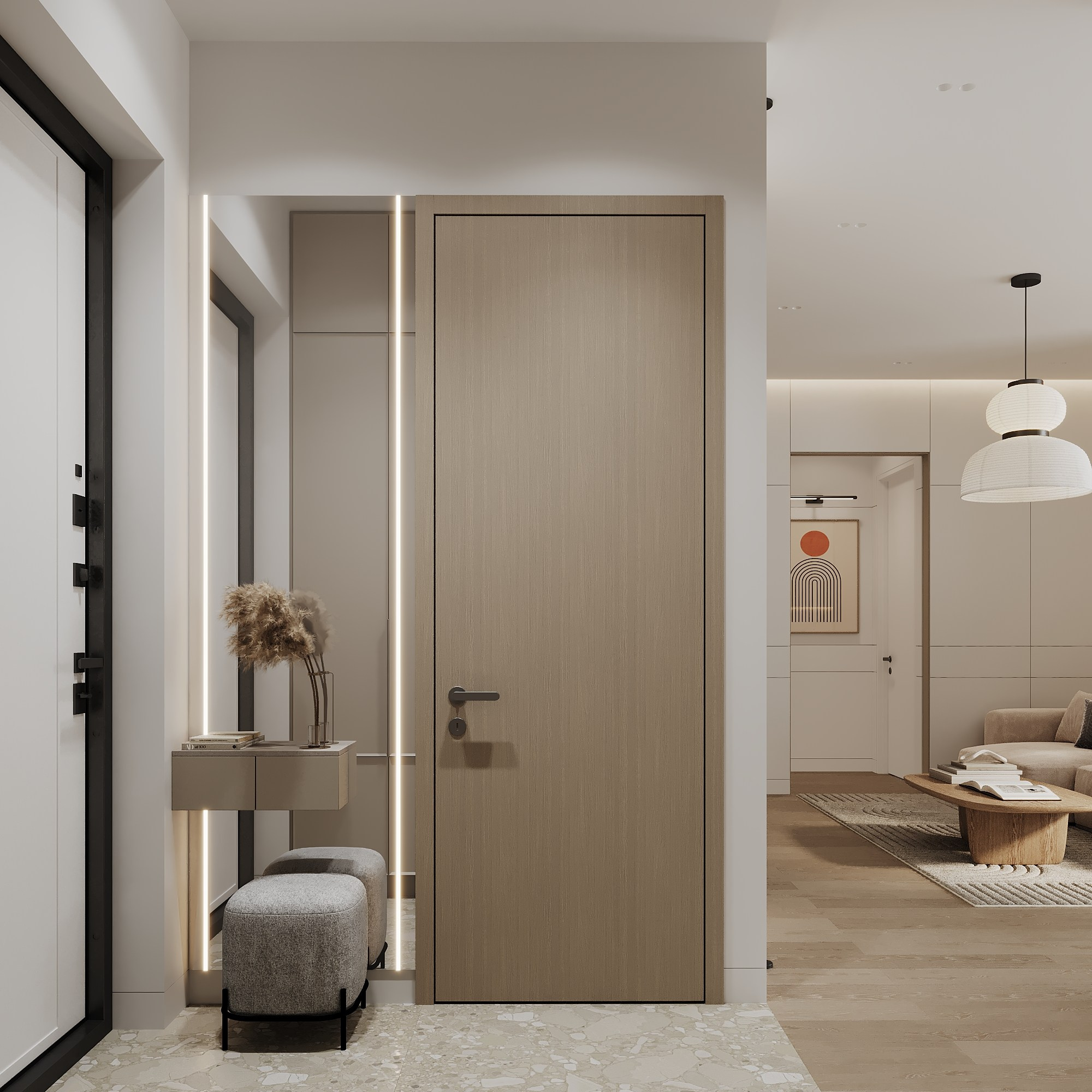 ЖК «Аль-Фараби 27», 73 м². Room Design Studio