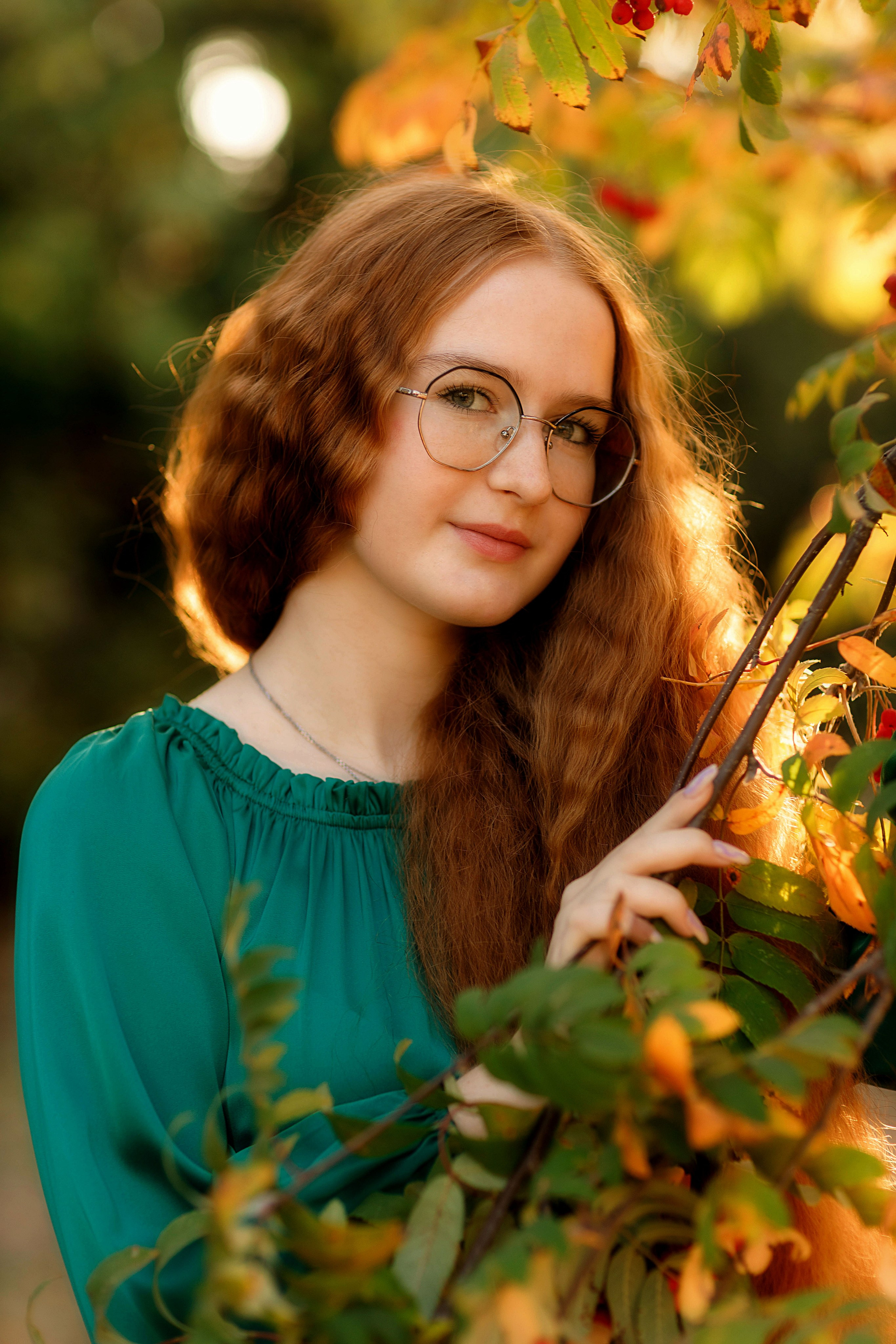 Осенняя фотосессия с Аней. Портретный и репортажный фотограф в Чебоксарах Андриян Чаркин