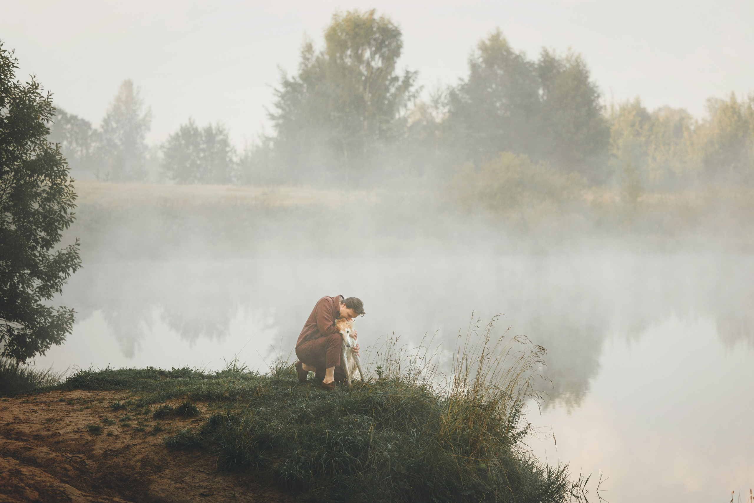 Сергей, Оксана и Жара. Фотограф анималист Осипчикова Мария