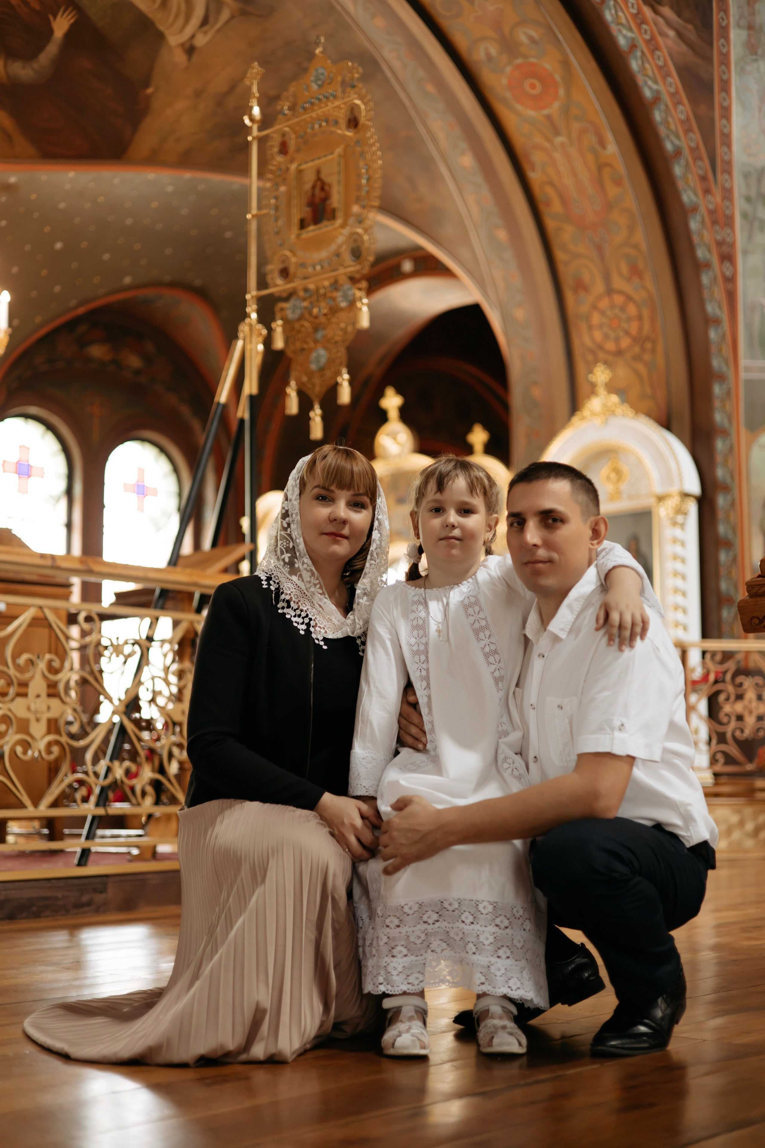 Двойное крещение. Самый теплый фотограф в Краснодаре Рябоконь Ксения