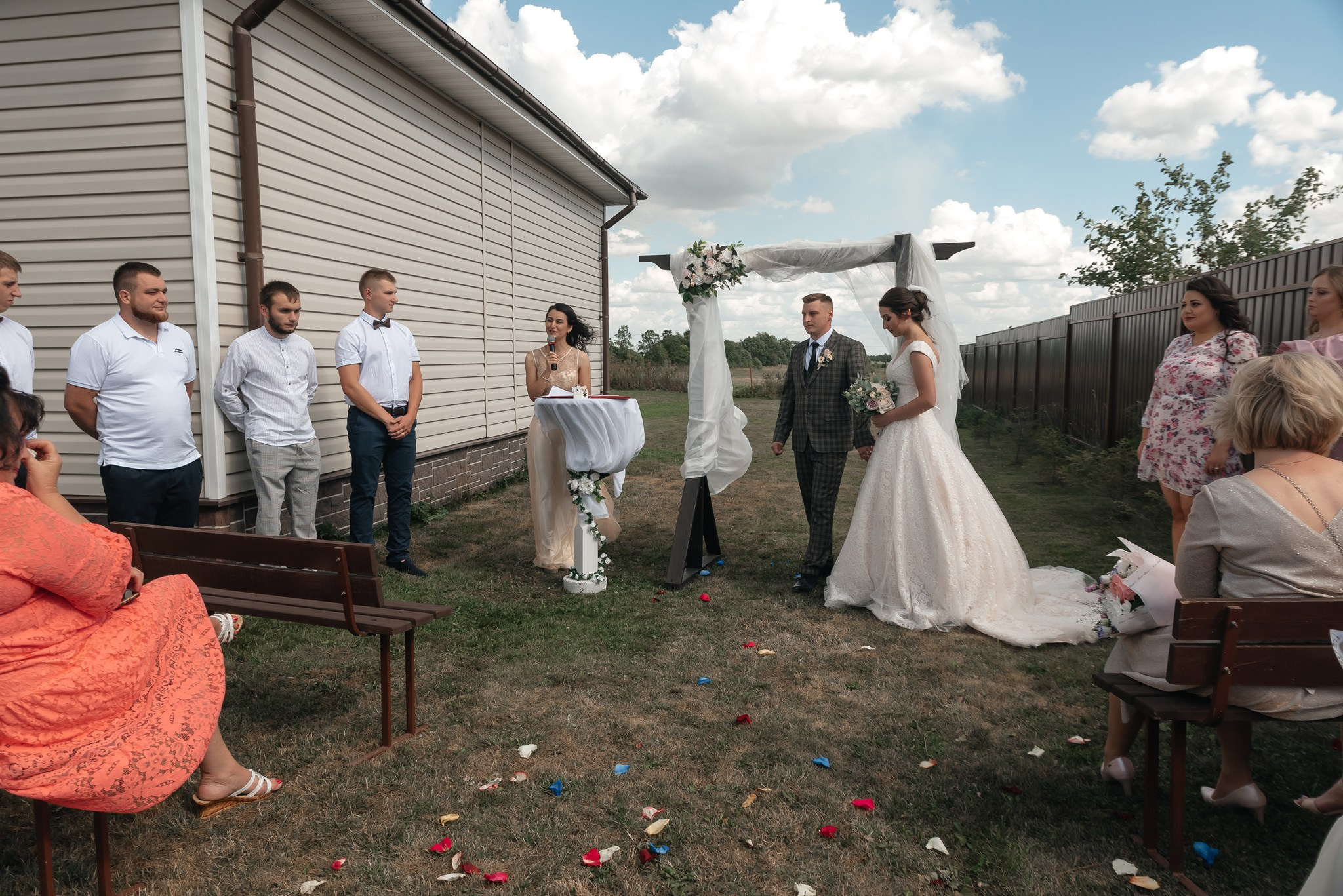 Выездная регистрация. Свадебный и семейный фотограф из Санкт-Петербурга Климов Анатолий