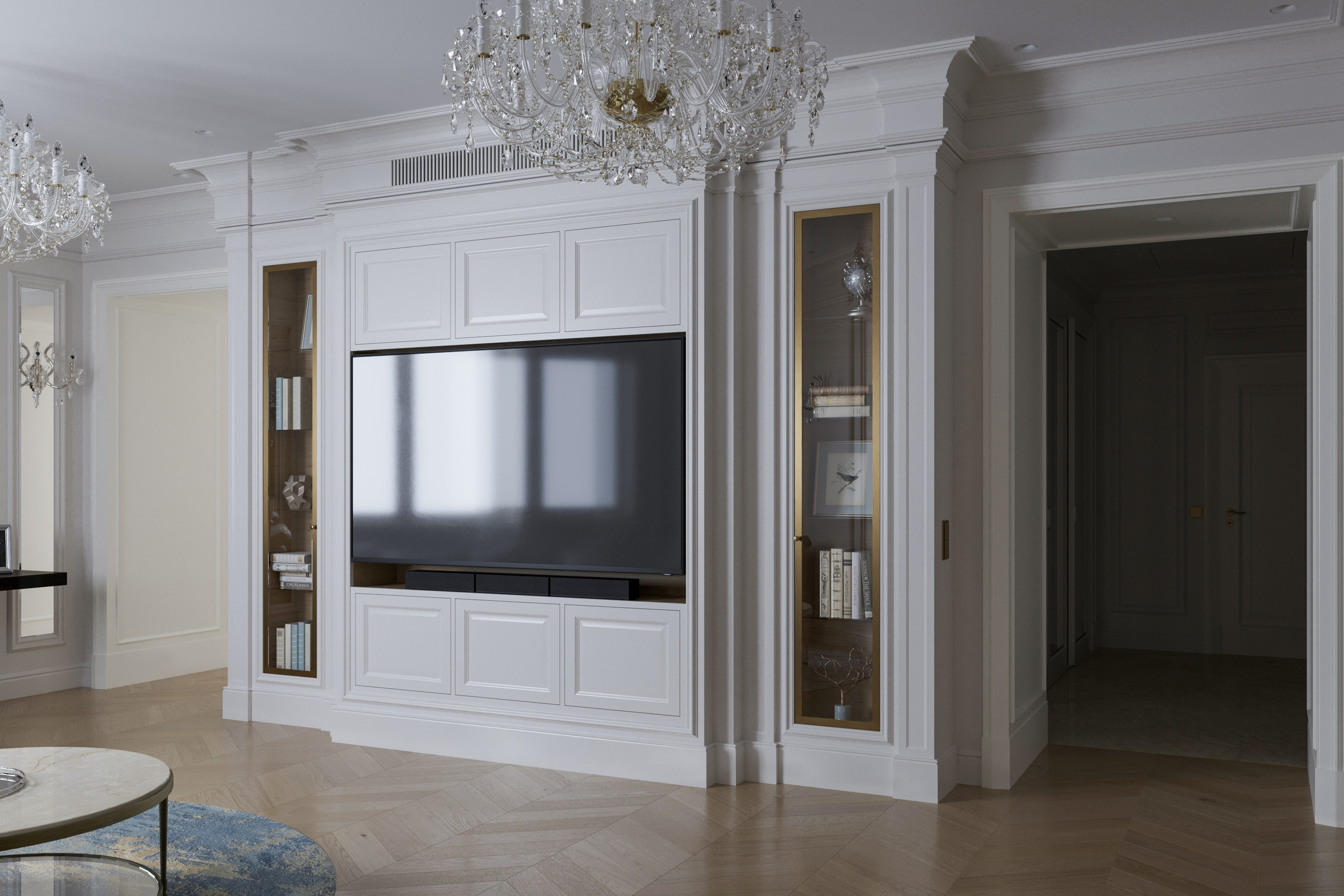 Квартира 163 кв.м в Ж.К. «Олимпия». Антон Пичкур — архитектор