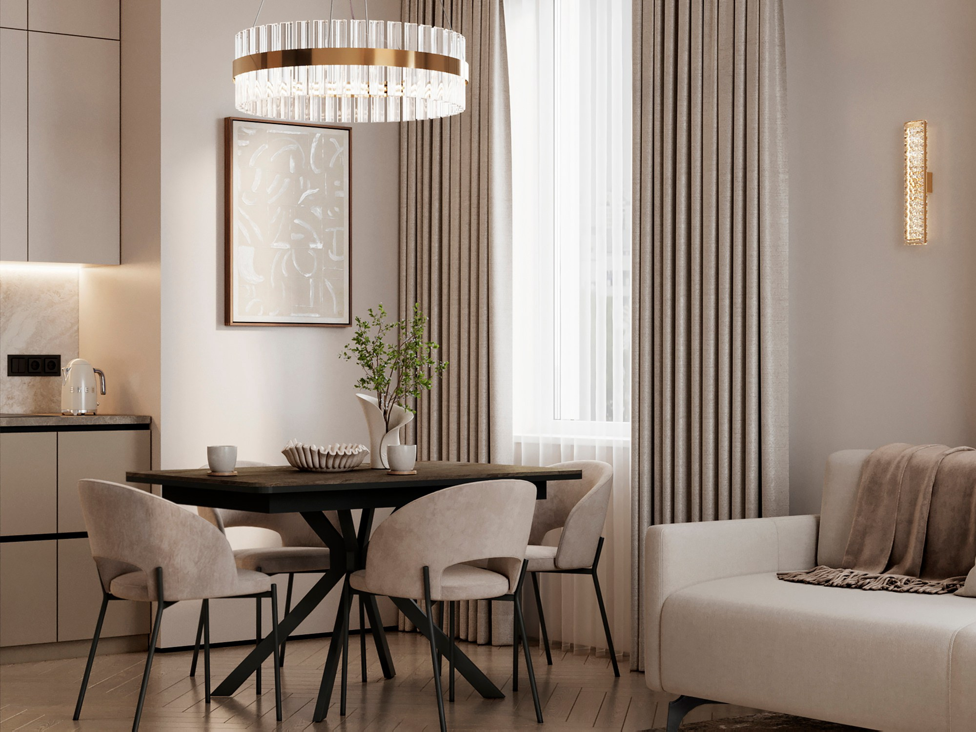 ЖК TopHills. АСТАХОВА DESIGN дизайн интерьера +7 985 220 6109