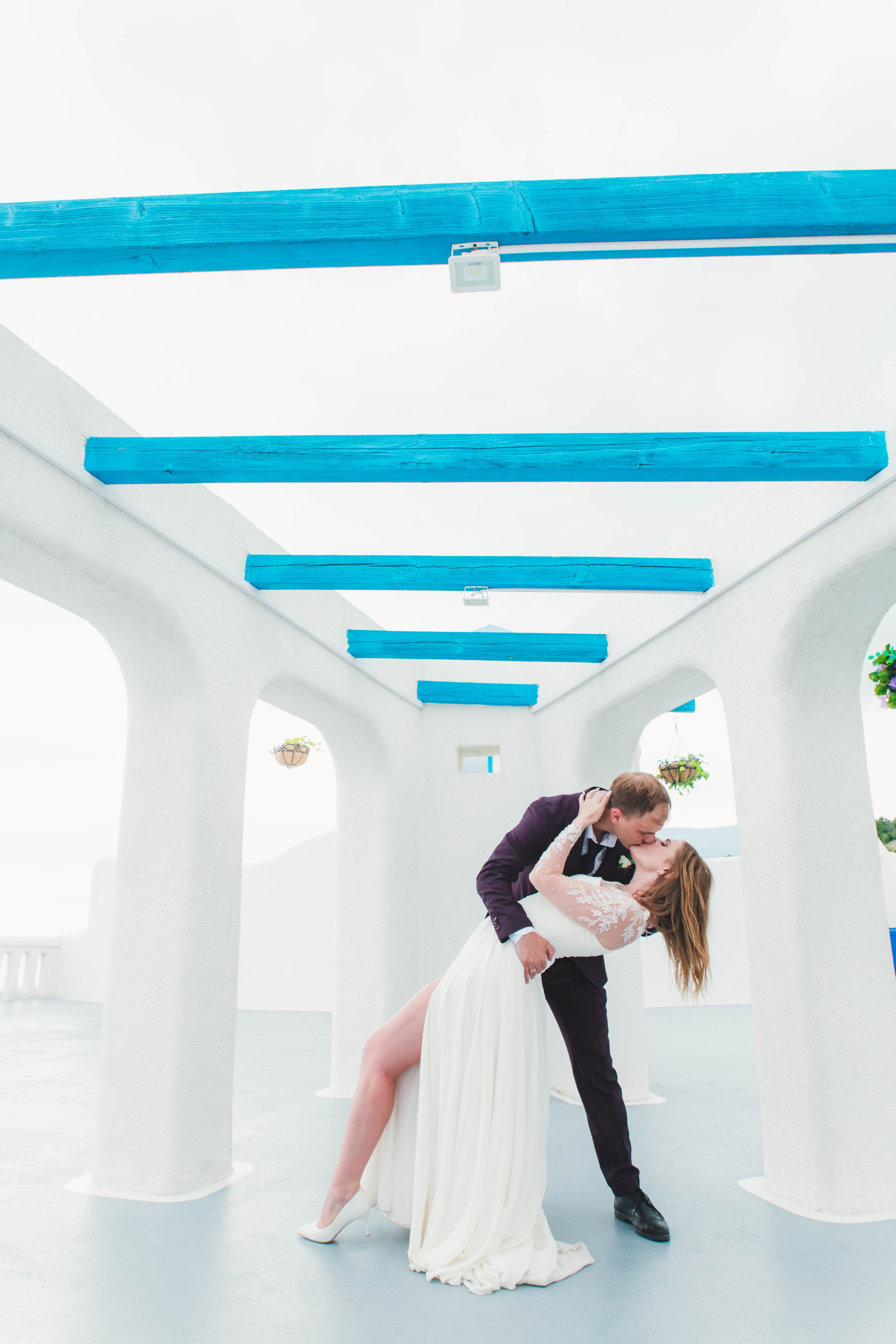 Ксения & Иван. Свадебная съемка в Санторини и Херсонесе. Свадебный и контент фотограф в Севастополе и Крыму Марина Данилова