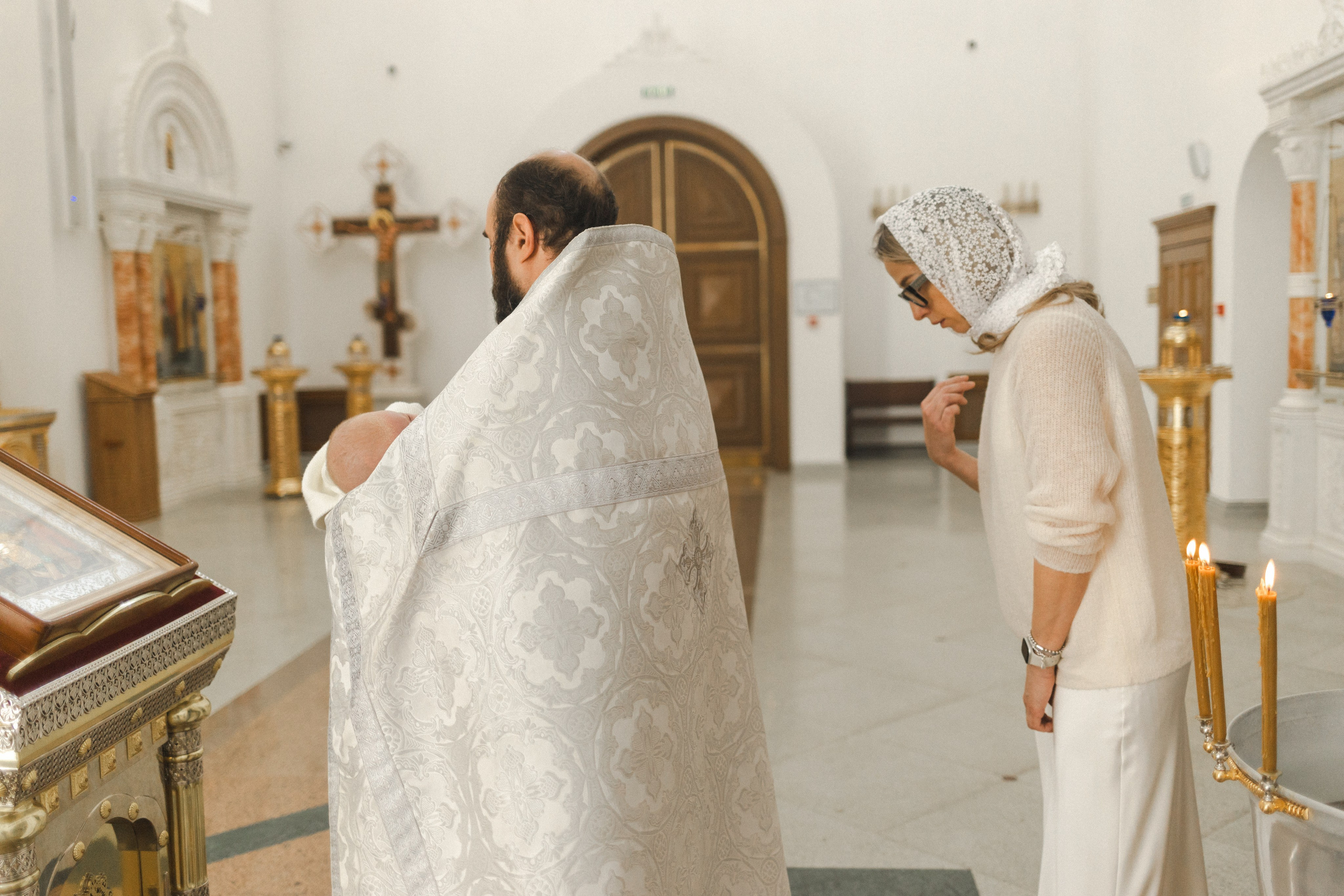 Крещение Стефании. Семейный фотограф в Москве