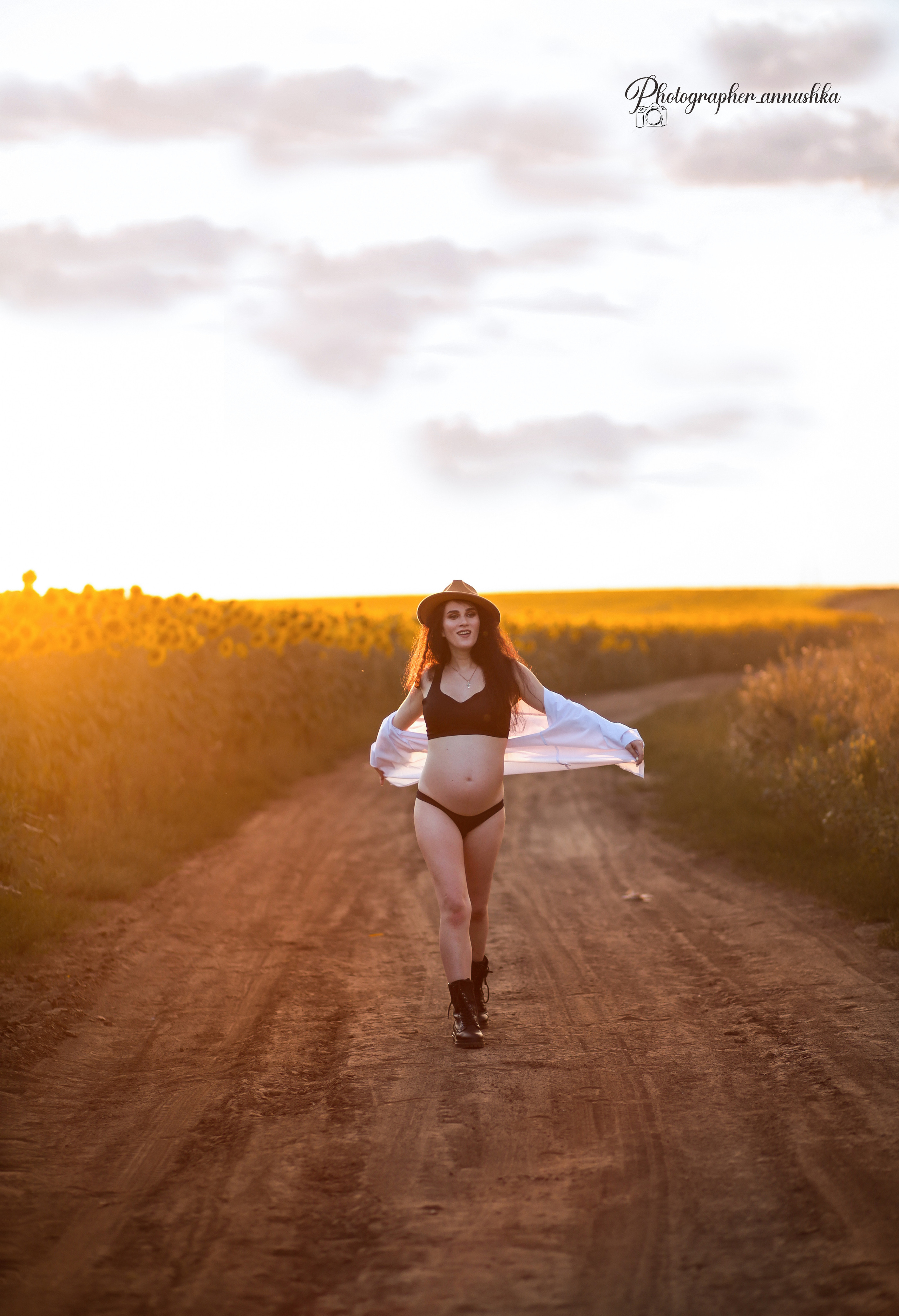 На закате. Семейный фотограф в городе Саратове — Анна