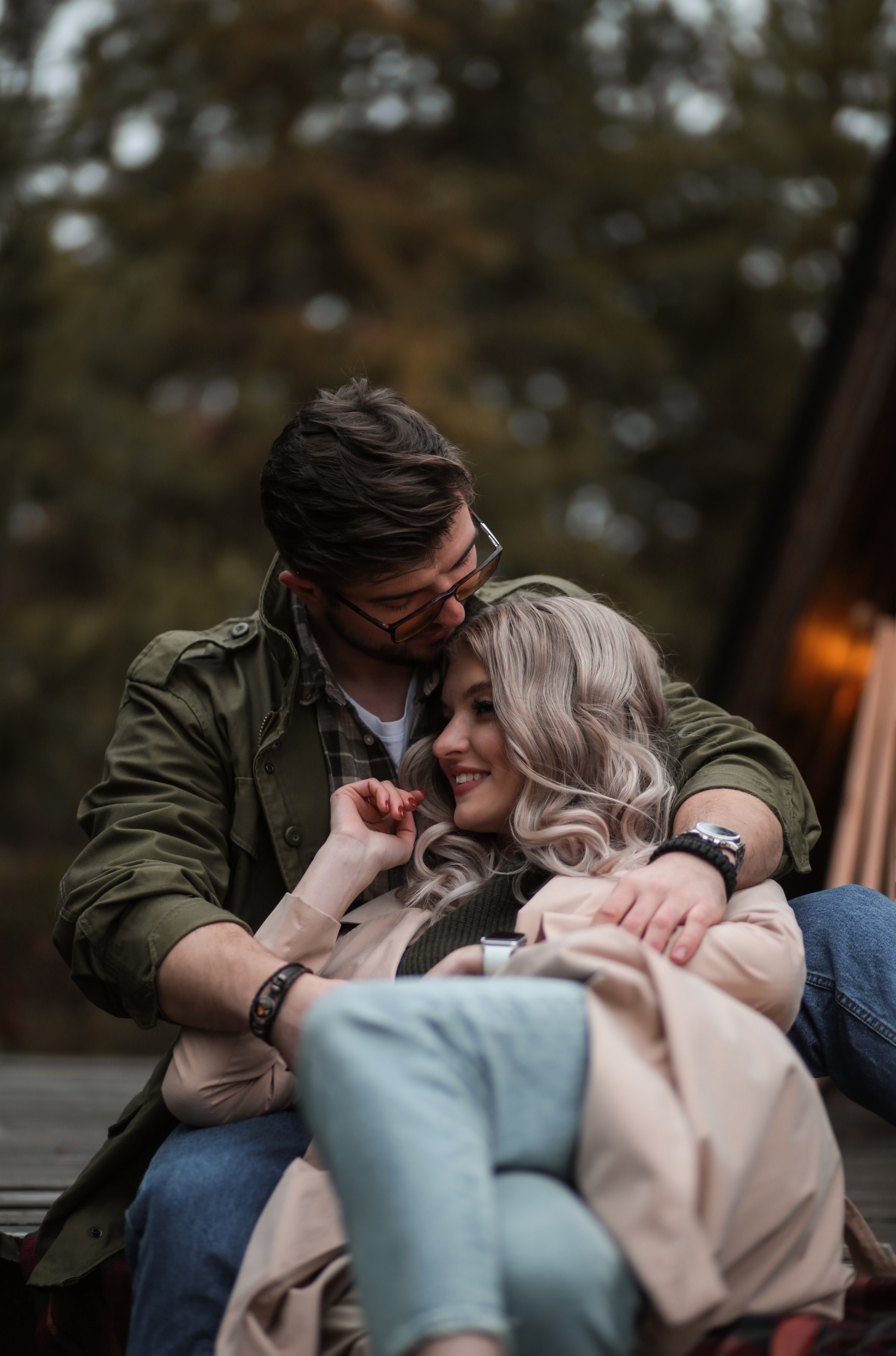 Осенний вечер. Семейный фотограф в городе Саратове — Анна