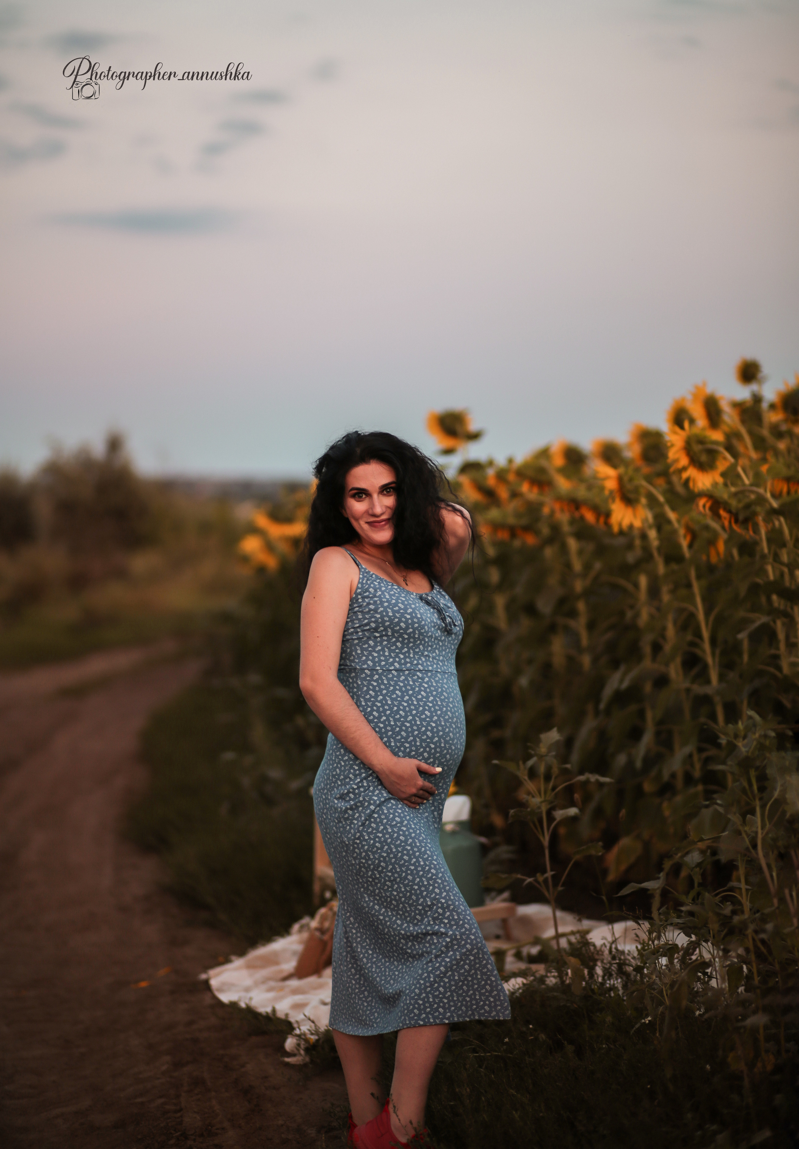 На закате. Семейный фотограф в городе Саратове — Анна
