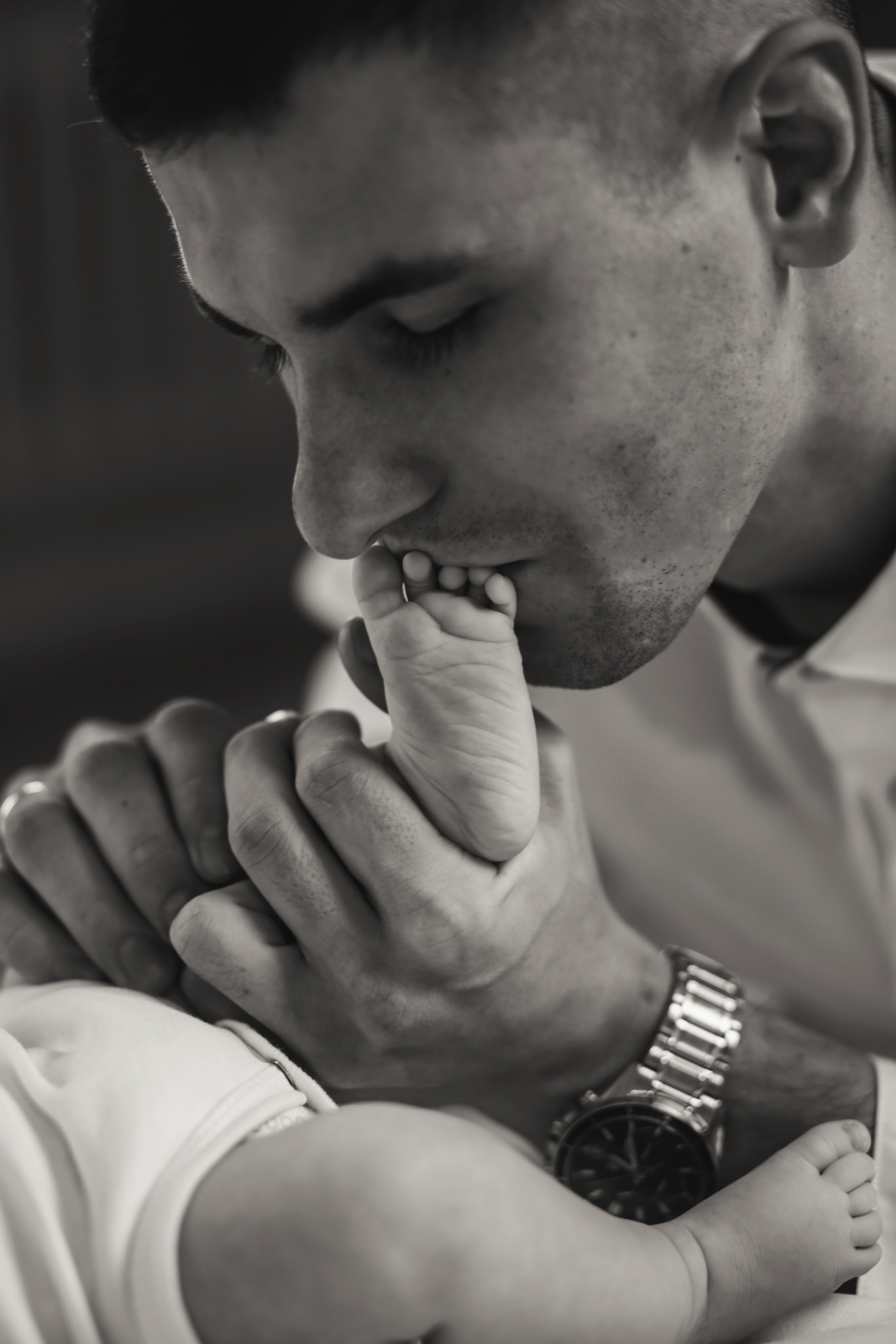 Сашеньке 2 месяца. Семейный фотограф в городе Саратове — Анна