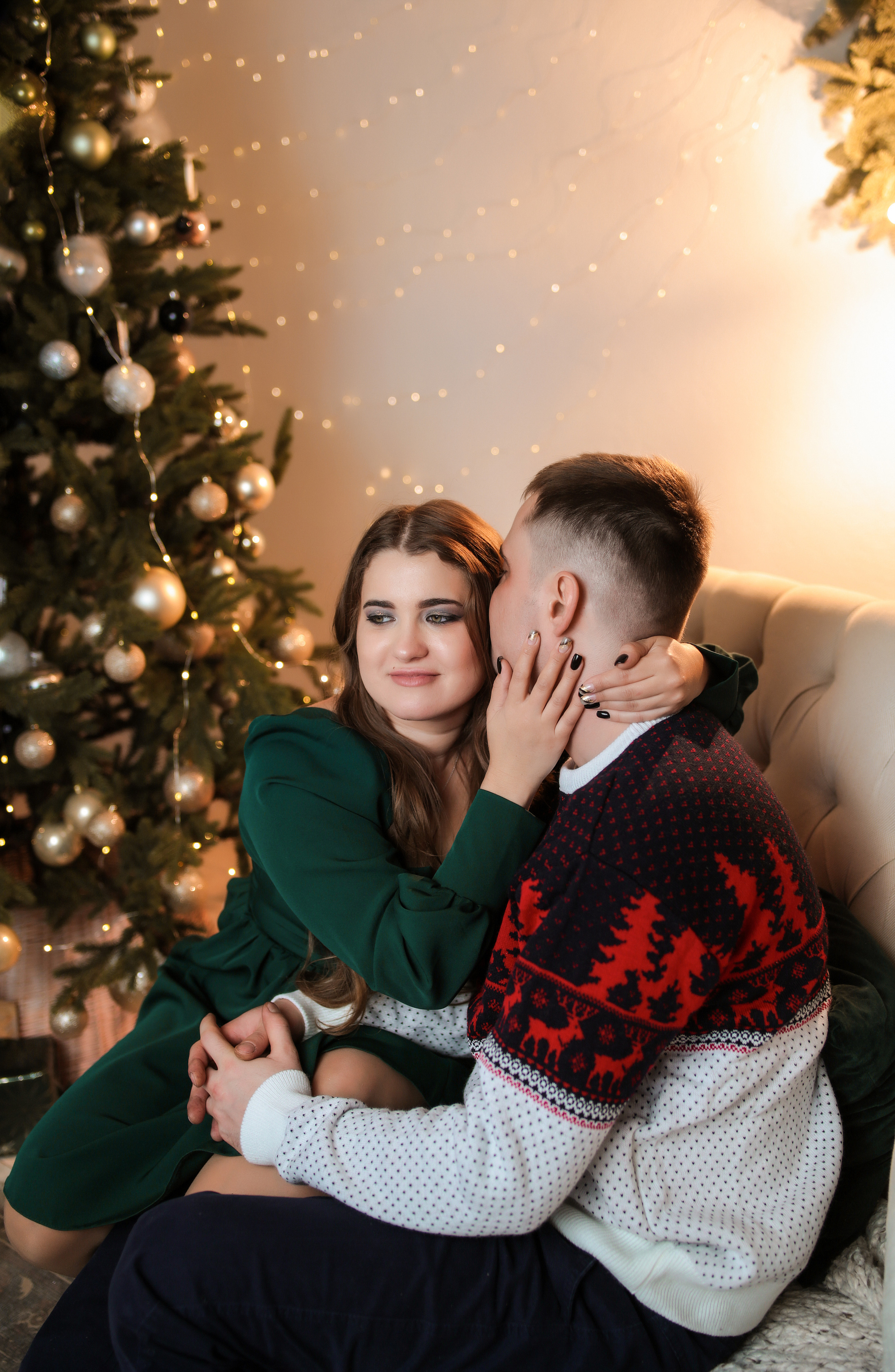 Уютный Новый год. Семейный фотограф в городе Саратове — Анна