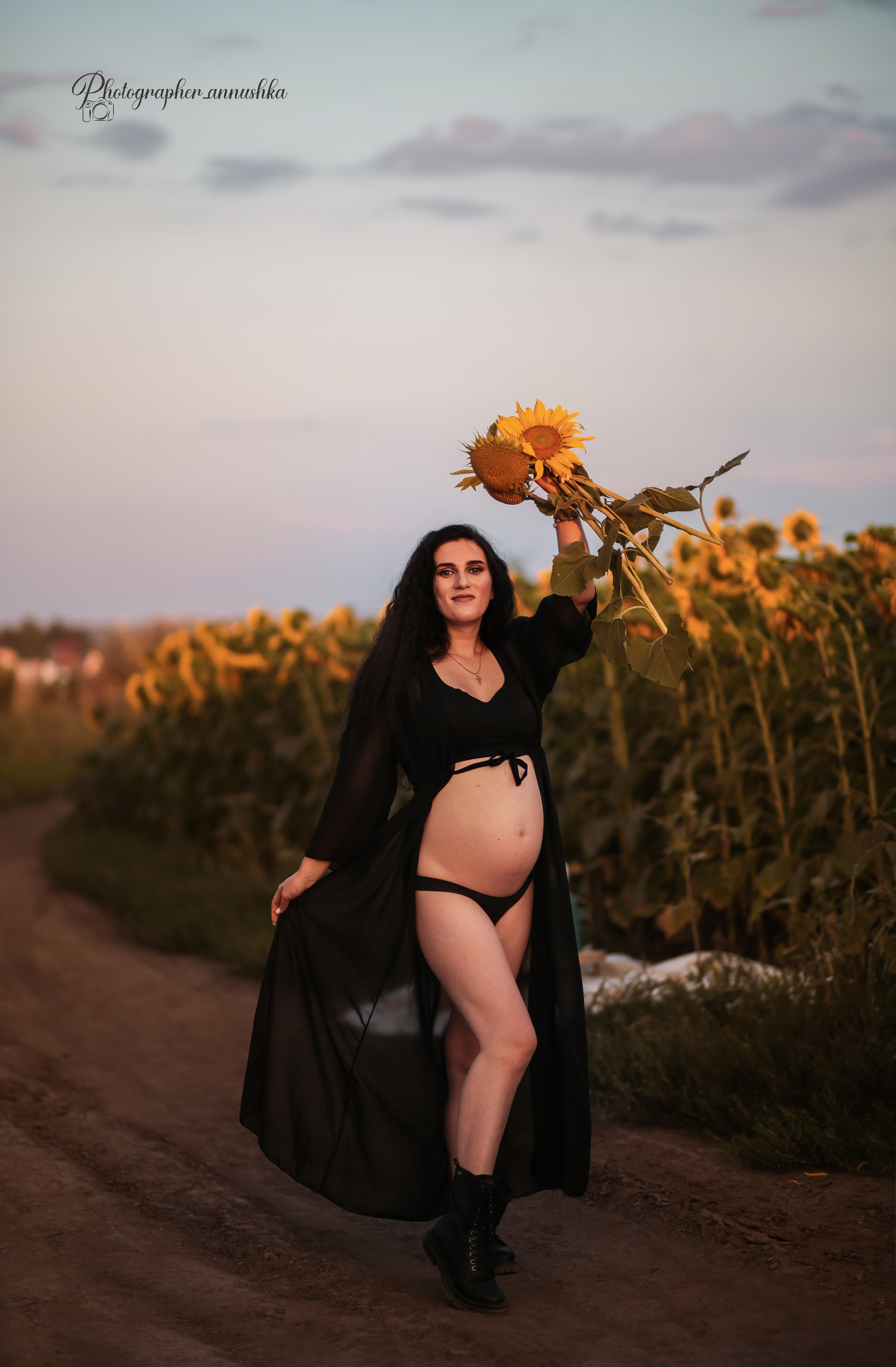 На закате. Семейный фотограф в городе Саратове — Анна