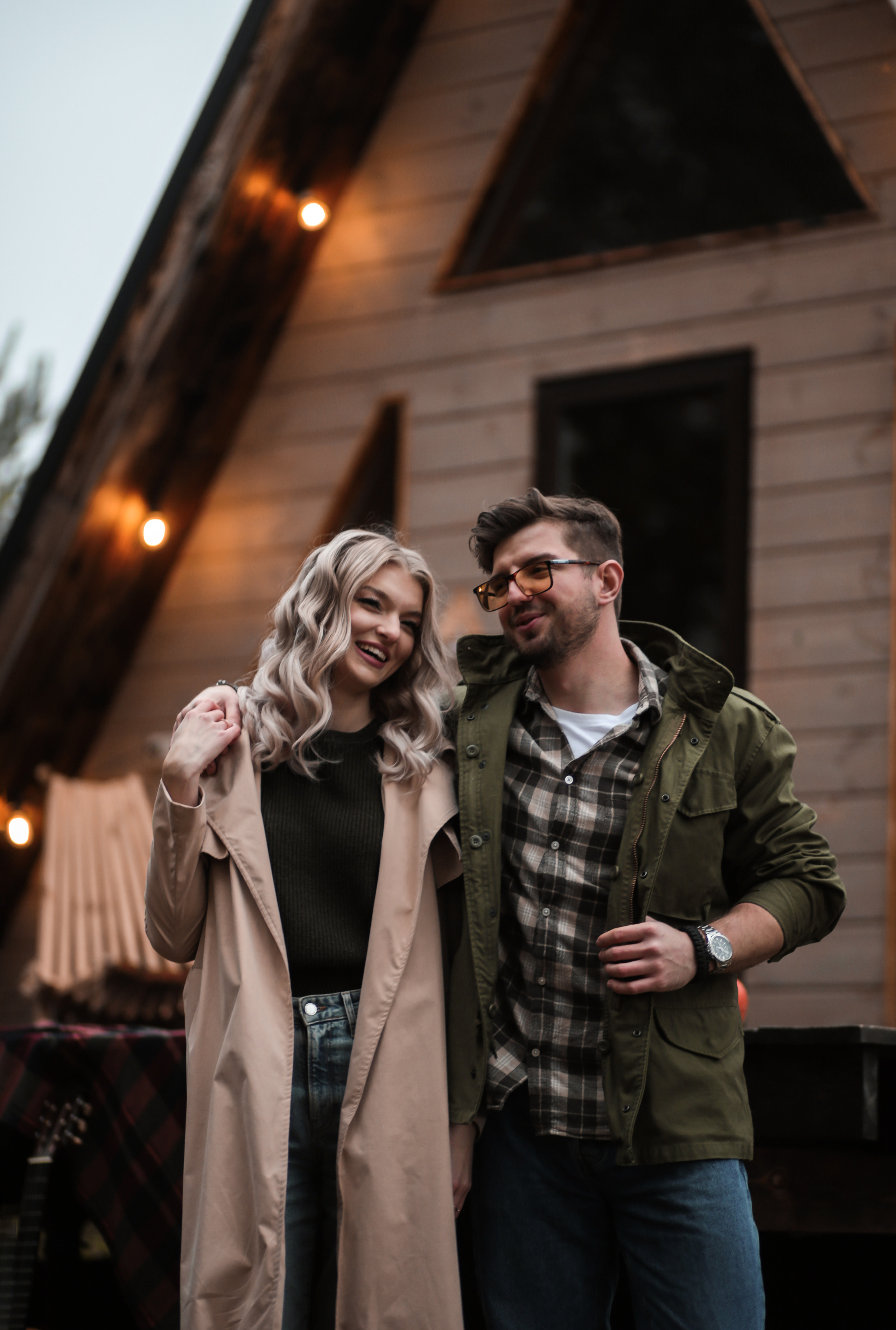 Осенний вечер. Семейный фотограф в городе Саратове — Анна
