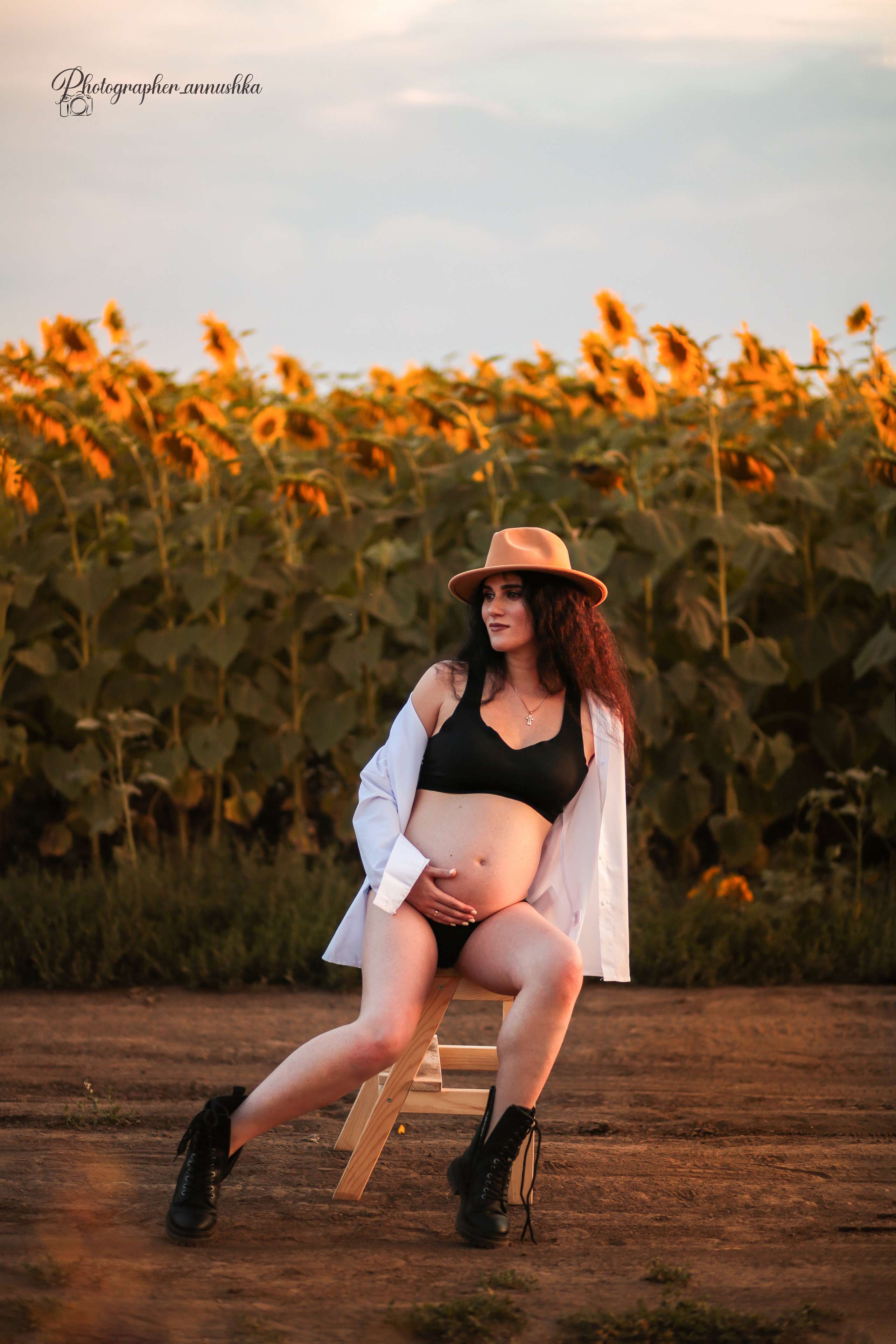 На закате. Семейный фотограф в городе Саратове — Анна