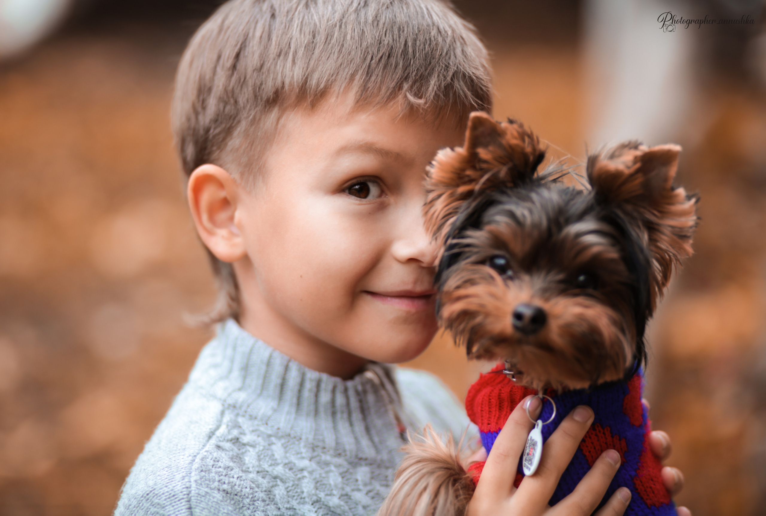 В осеннем парке