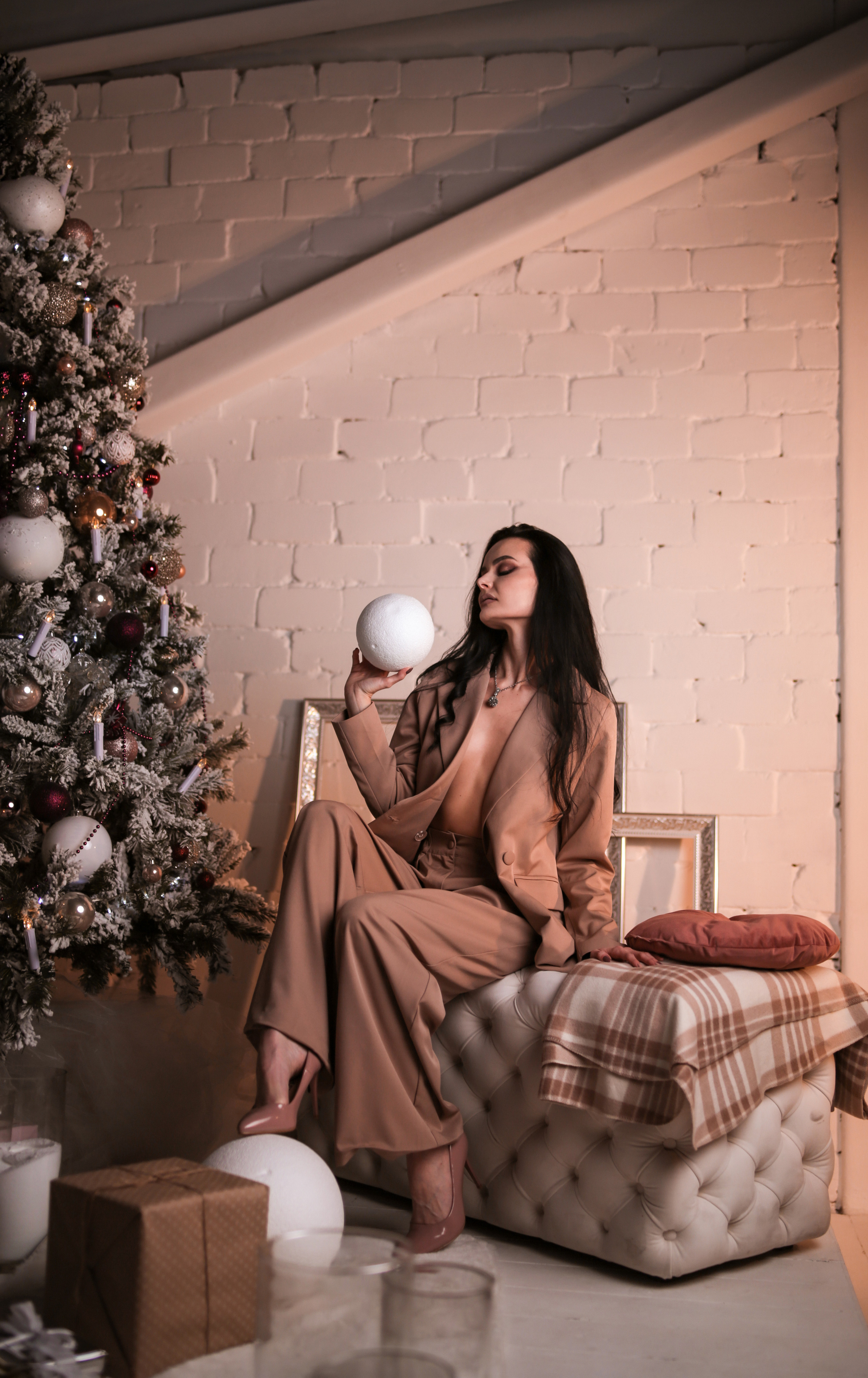 Предновогодняя сказка. Семейный фотограф в городе Саратове — Анна