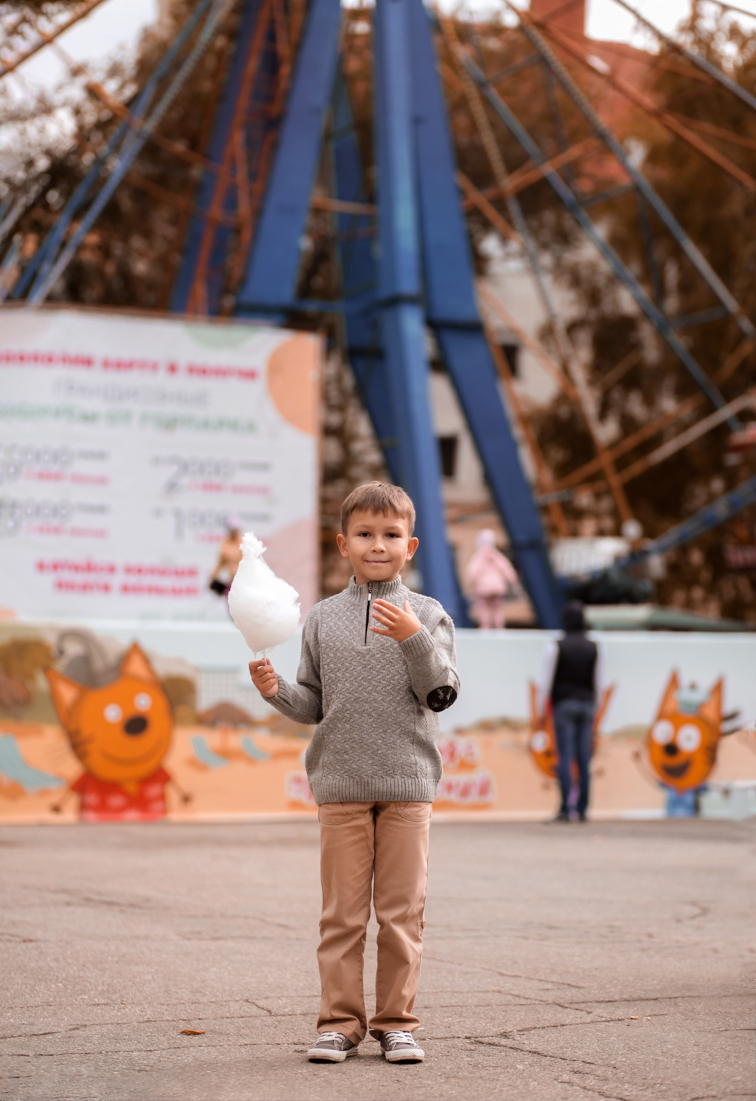 В осеннем парке. Семейный фотограф в городе Саратове — Анна