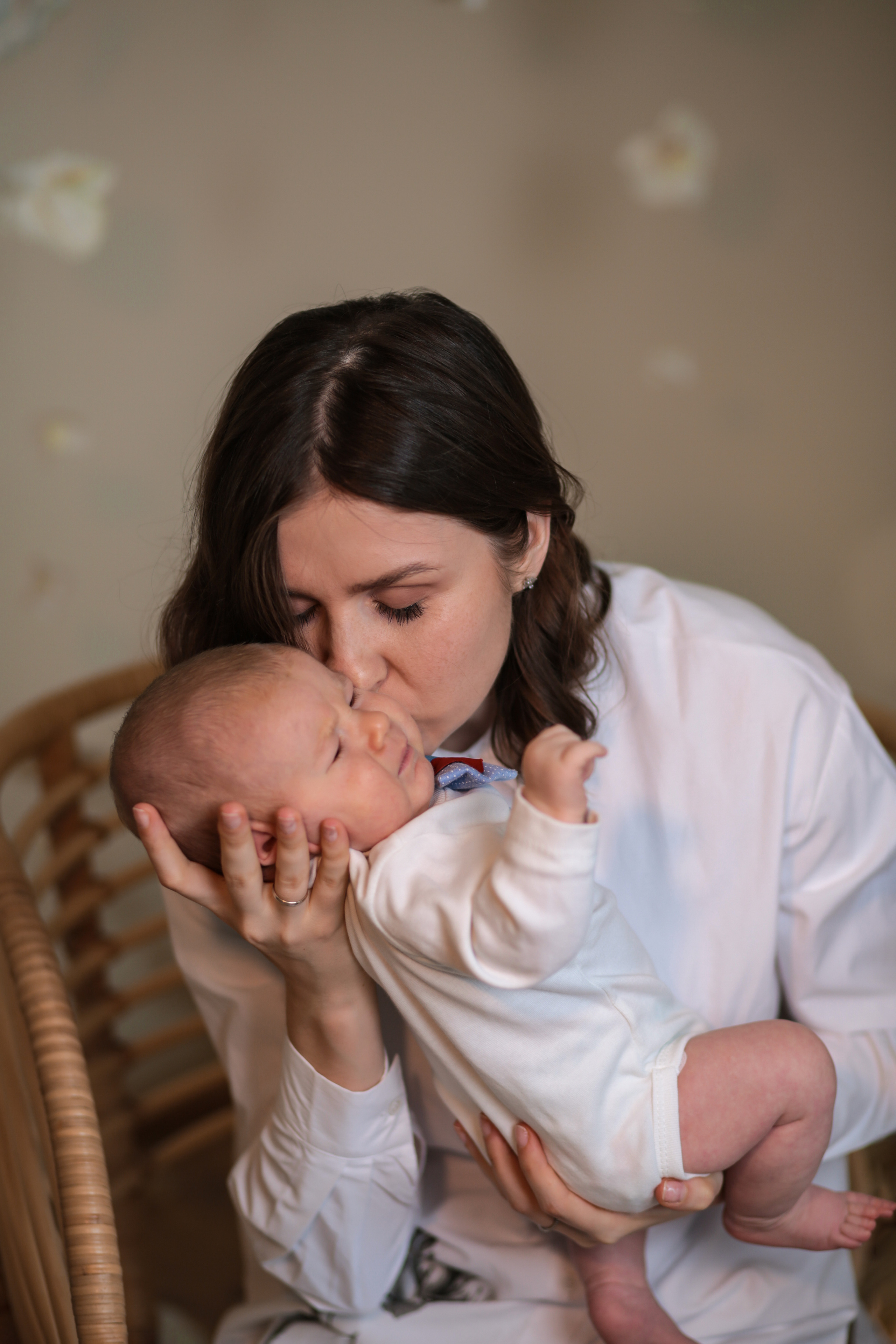 Сашеньке 2 месяца. Семейный фотограф в городе Саратове — Анна