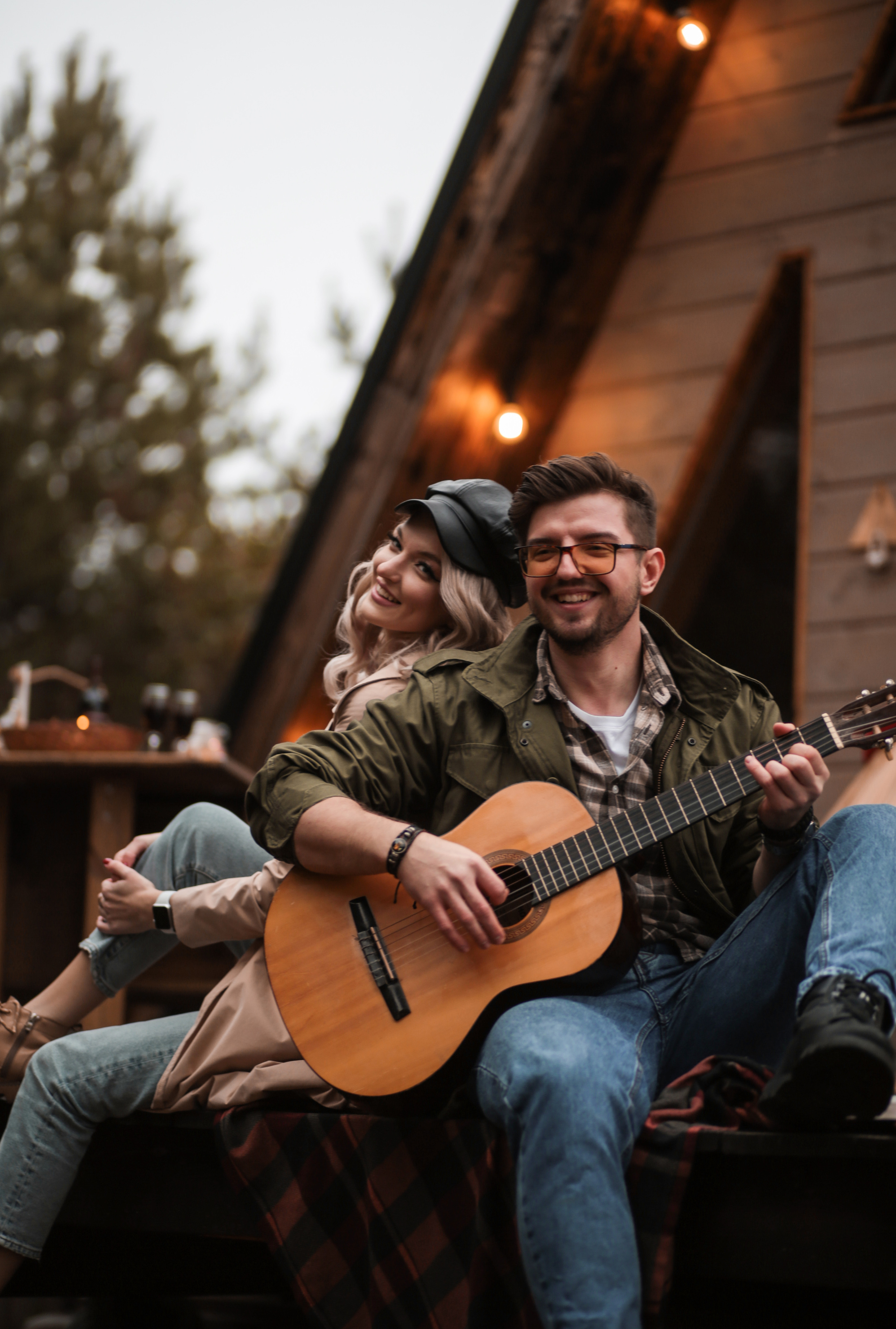 Осенний вечер. Семейный фотограф в городе Саратове — Анна