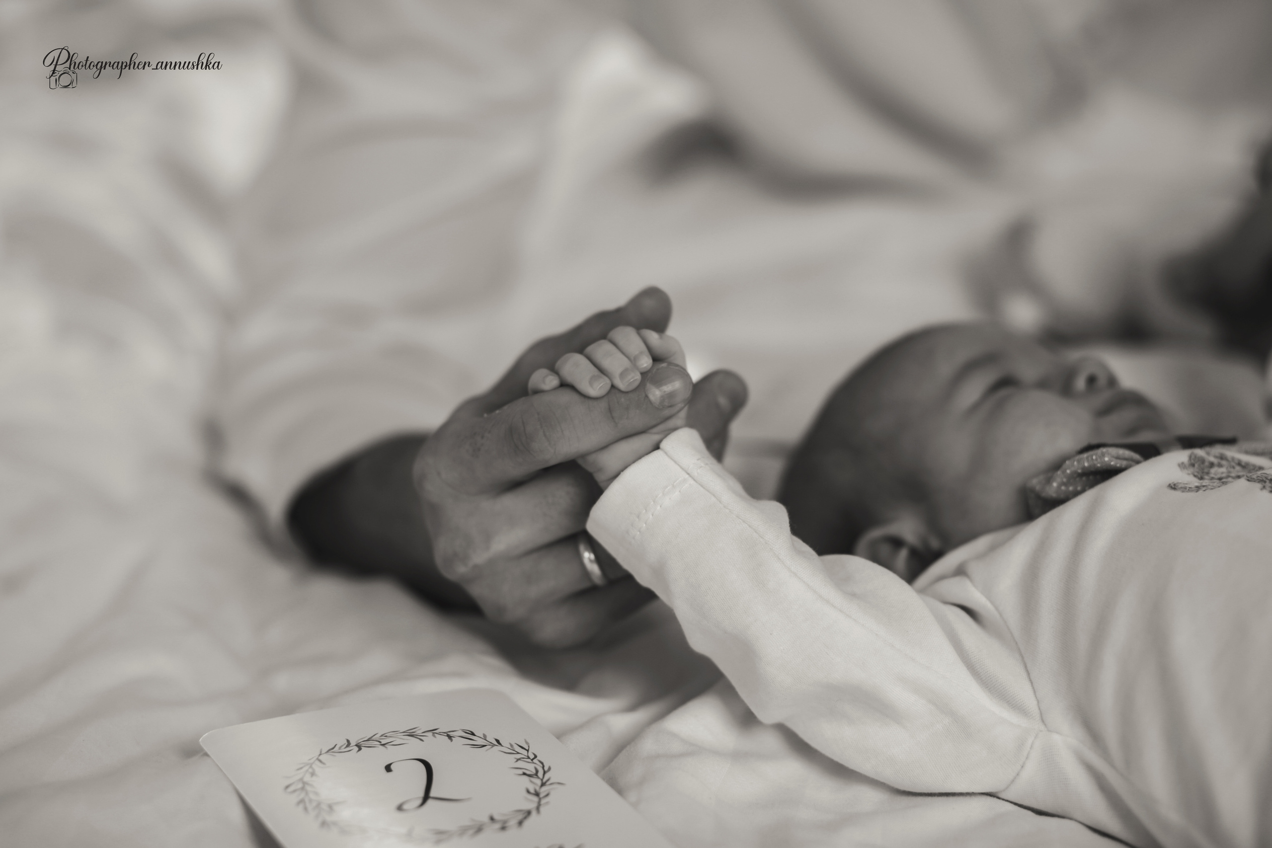 Сашеньке 2 месяца. Семейный фотограф в городе Саратове — Анна