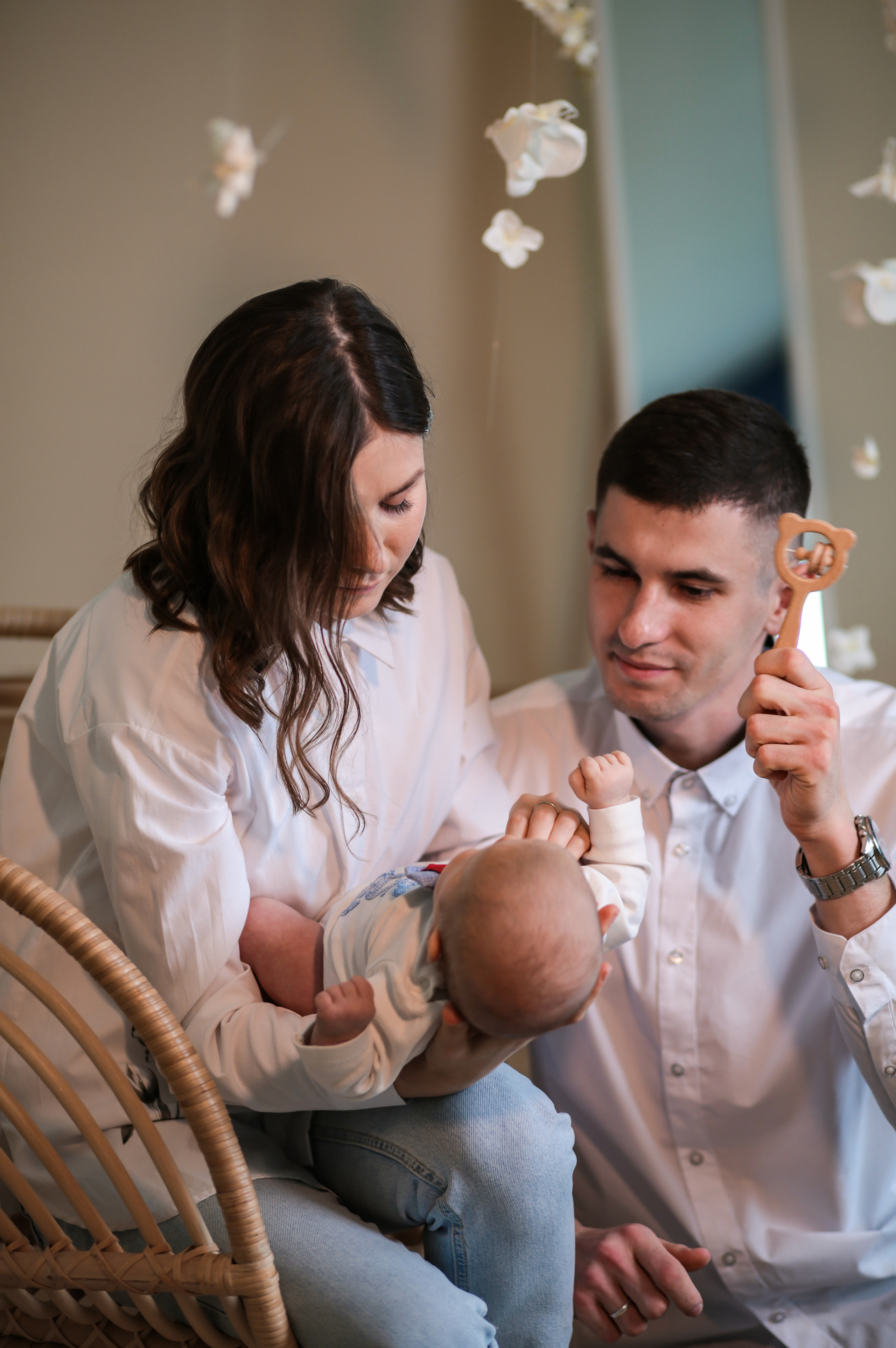 Сашеньке 2 месяца. Семейный фотограф в городе Саратове — Анна