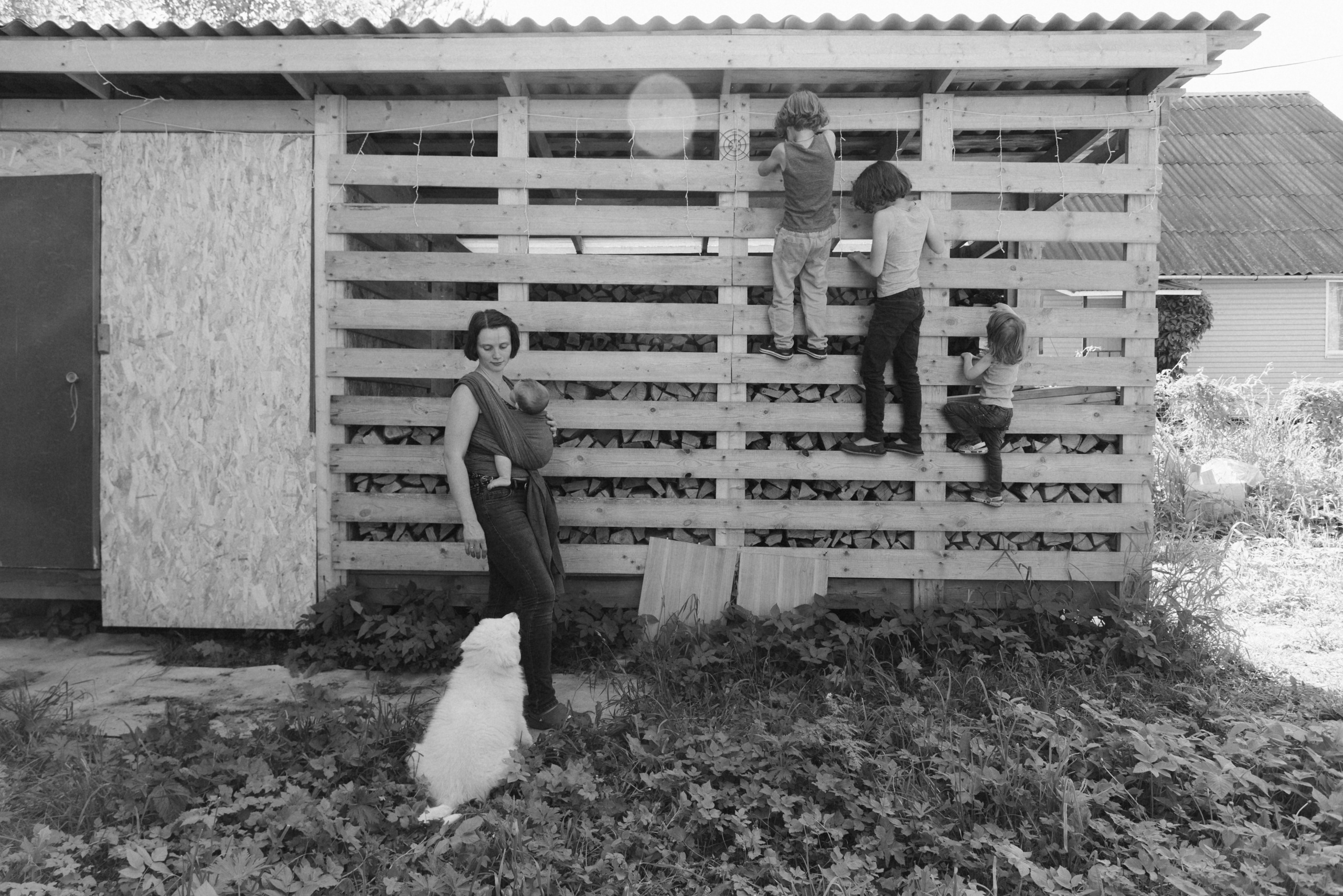 Наташа и её семья. Портретный фотограф в Москве Анжела Губайдулина