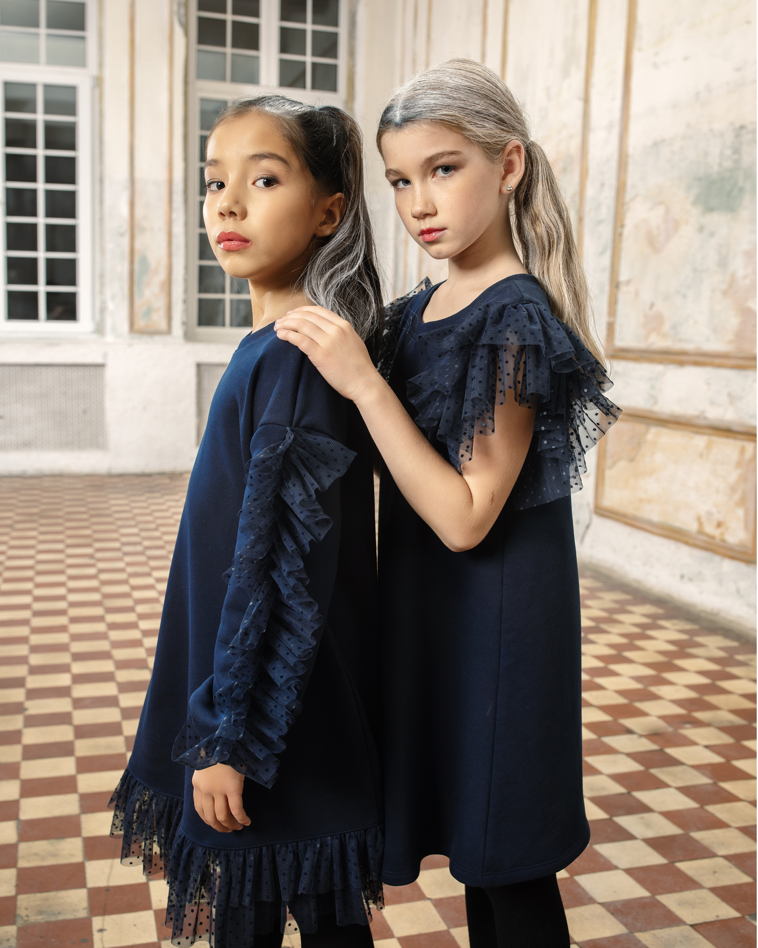 Имиджевая съемка для бренда детской одежды «Красавушка». Спортивный и детский фотограф в Москве, Калининграде