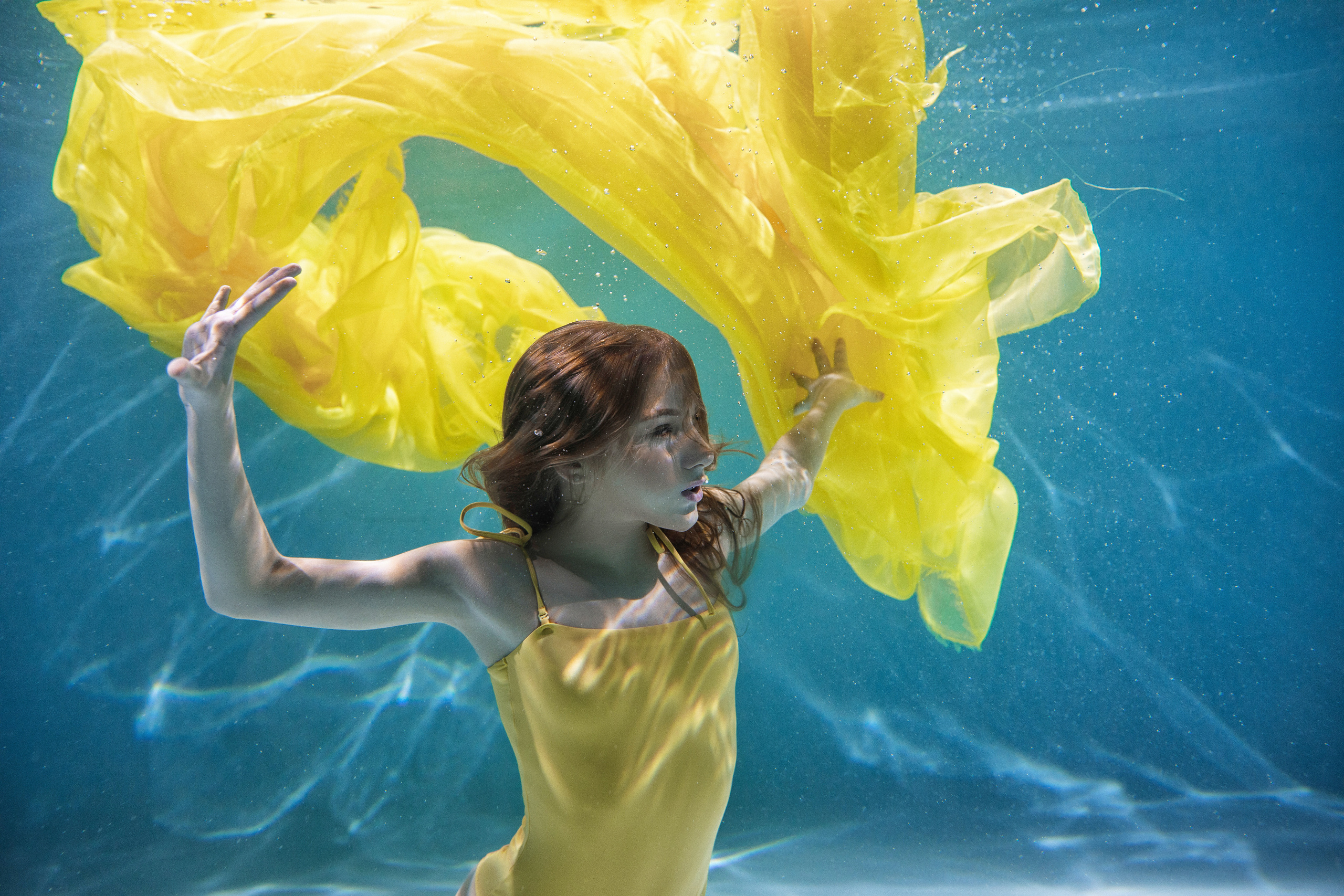 Подводная фотосессия для Николь. Художественная гимнастика. Москва. Спортивный и детский фотограф в Москве, Калининграде