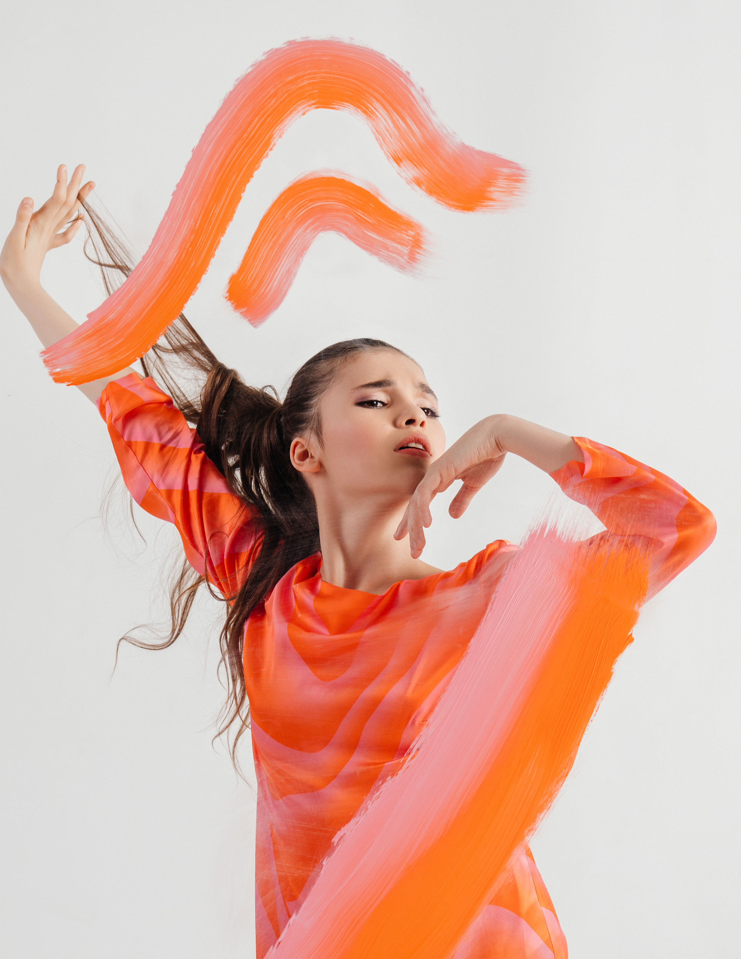 Fashion фотосессия для танцора Red Ballet Наташи Дмитриевой. Спортивный и детский фотограф в Москве, Калининграде