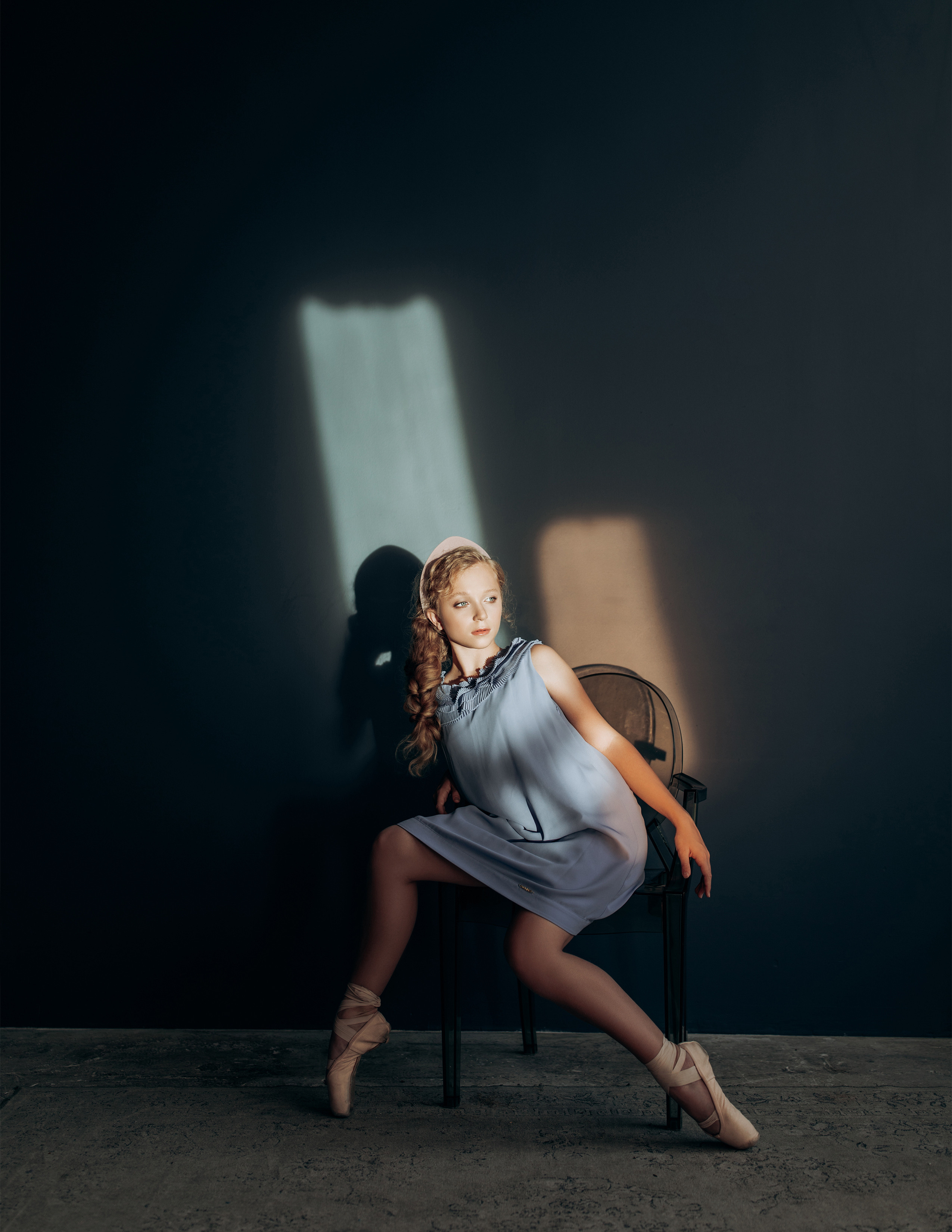 Креативная фотосессия для Танцора Алины Серебряковой. Спортивный и детский фотограф в Москве, Калининграде