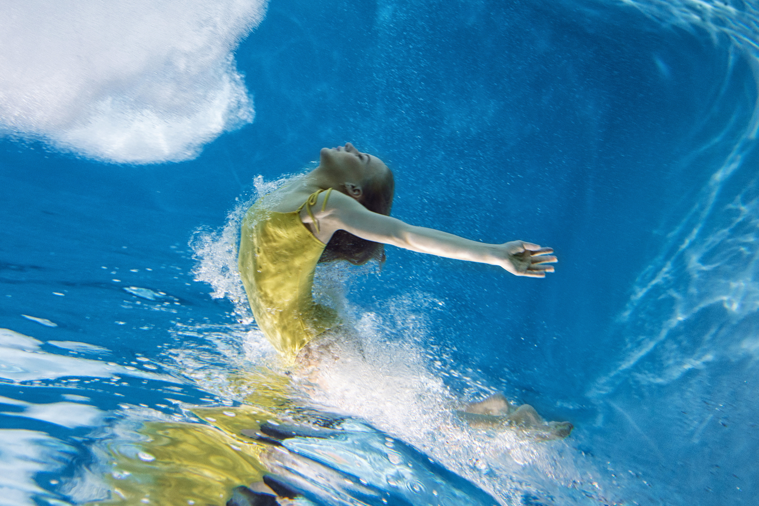 Подводная фотосессия для Николь. Художественная гимнастика. Москва. Спортивный и детский фотограф в Москве, Калининграде