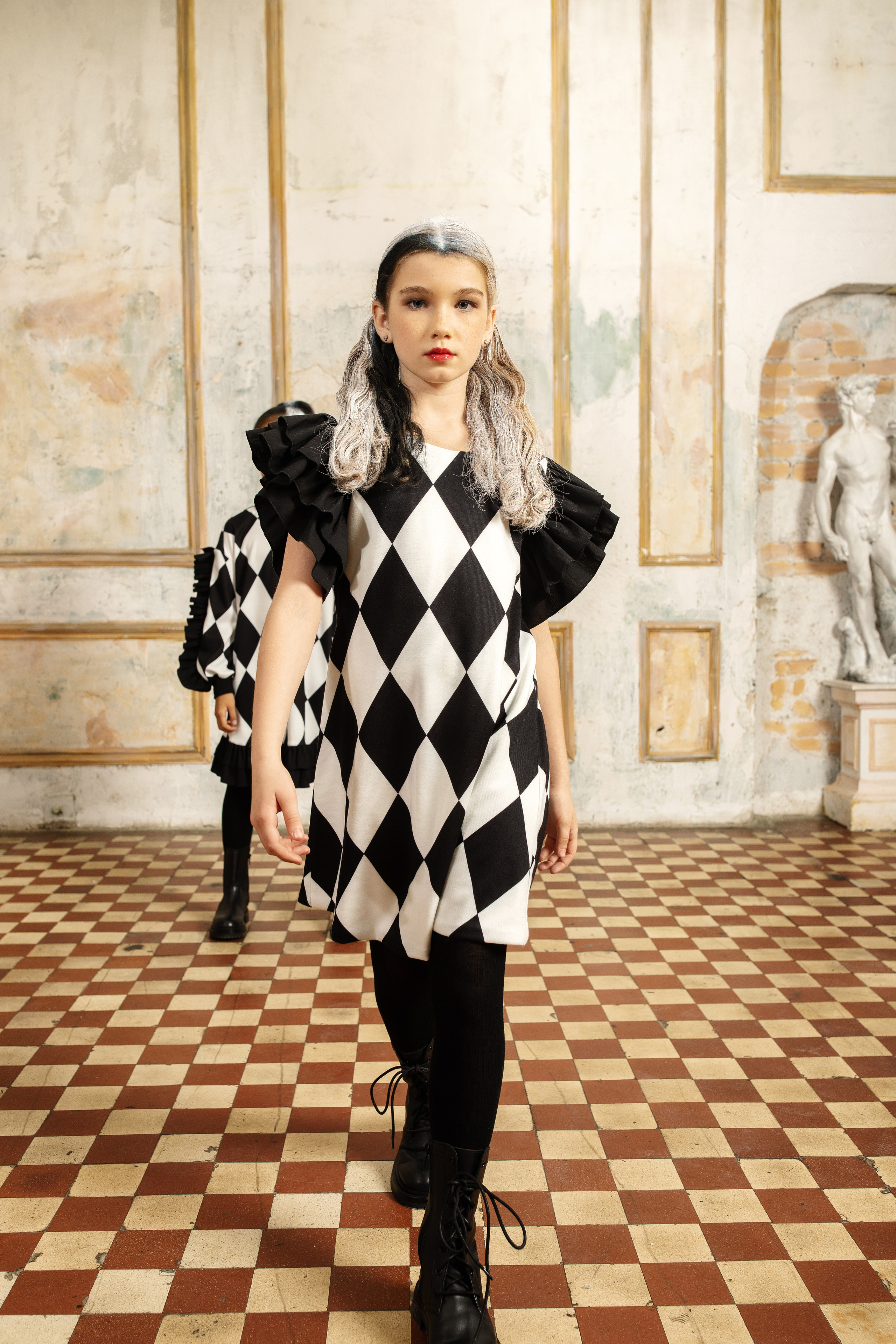 Имиджевая съемка для бренда детской одежды «Красавушка». Спортивный и детский фотограф в Москве, Калининграде