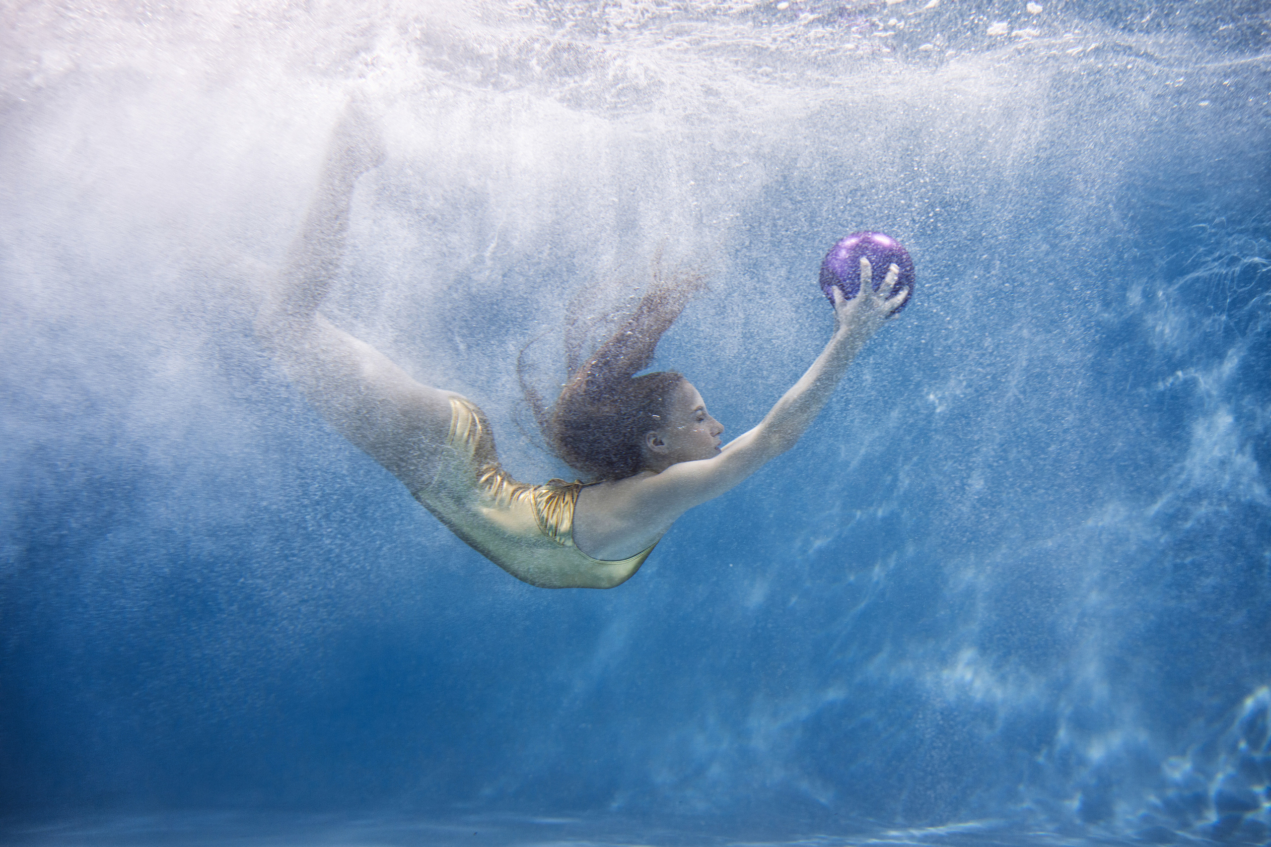 Подводная фотосессия для Николь. Художественная гимнастика. Москва. Спортивный и детский фотограф в Москве, Калининграде