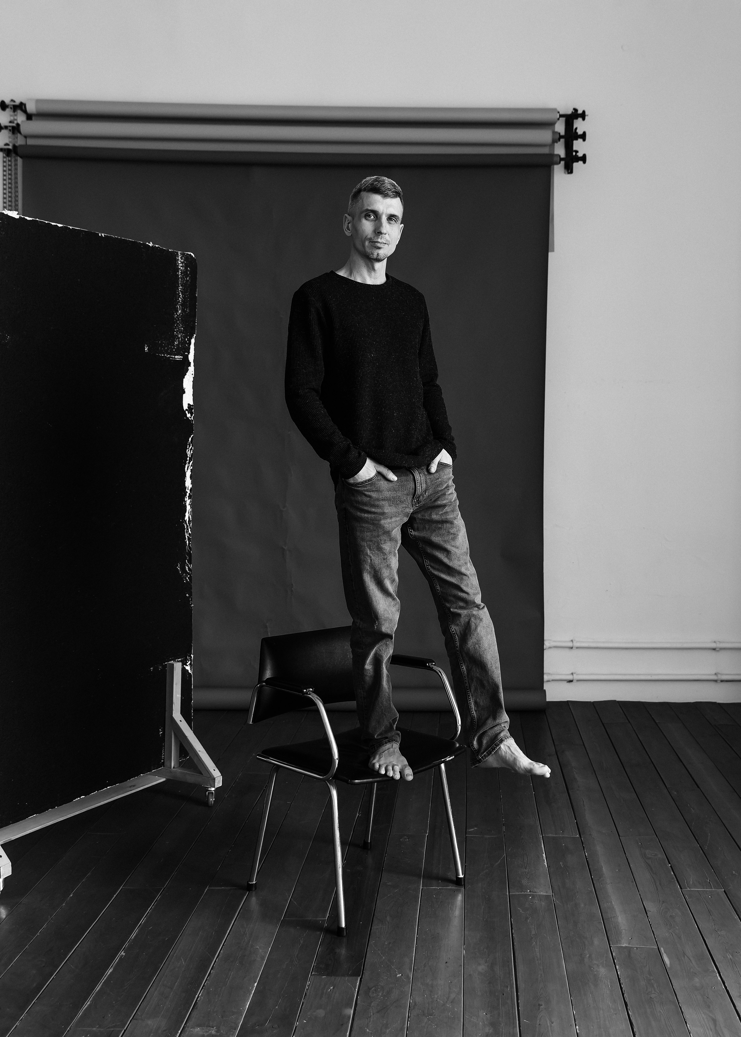 Дима — мужской портет в студии. Свадебный и портретный фотограф в Санкт-Петербурге Анна Демьянова