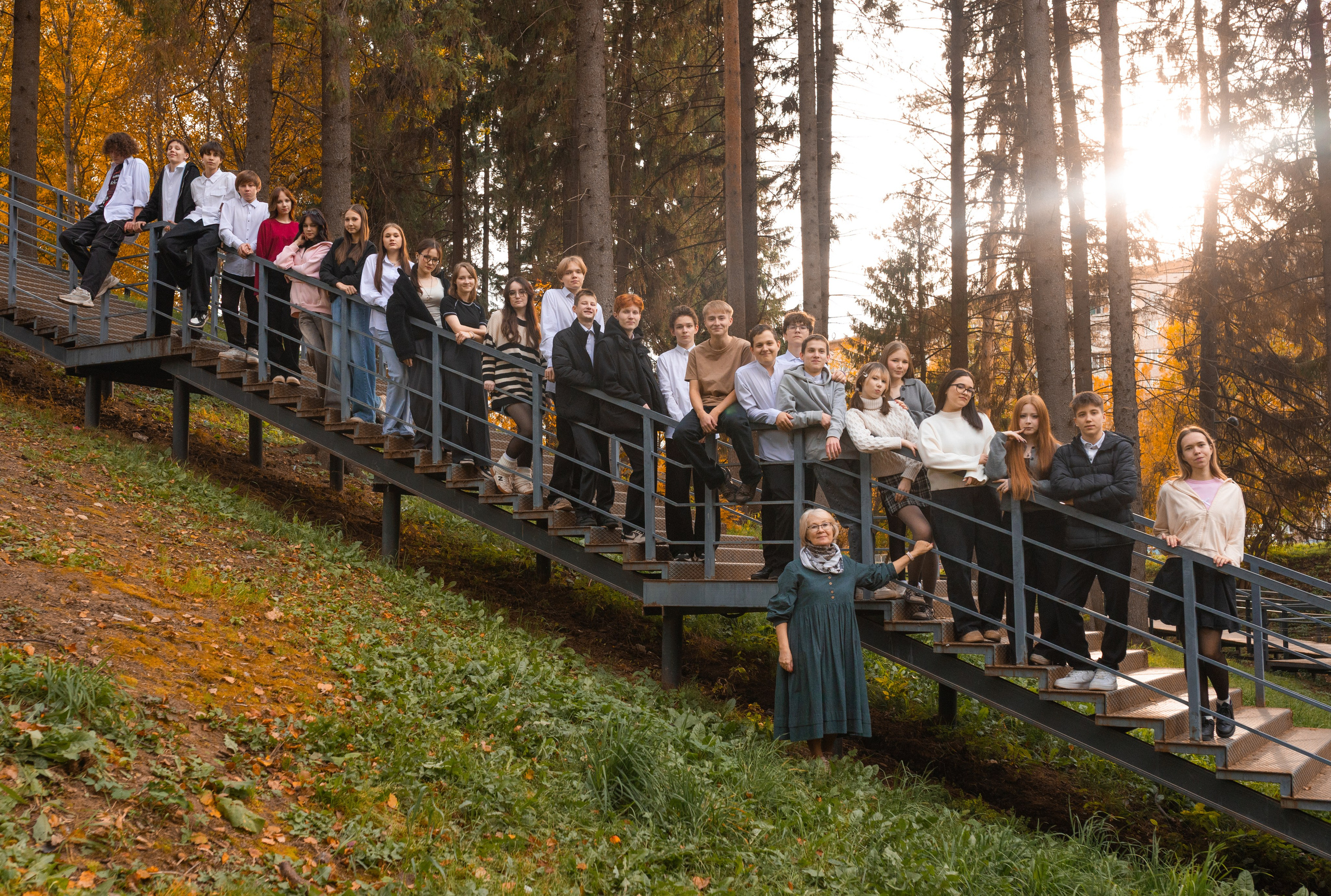 Общее фото. Школьный фотограф Миронова Ольга