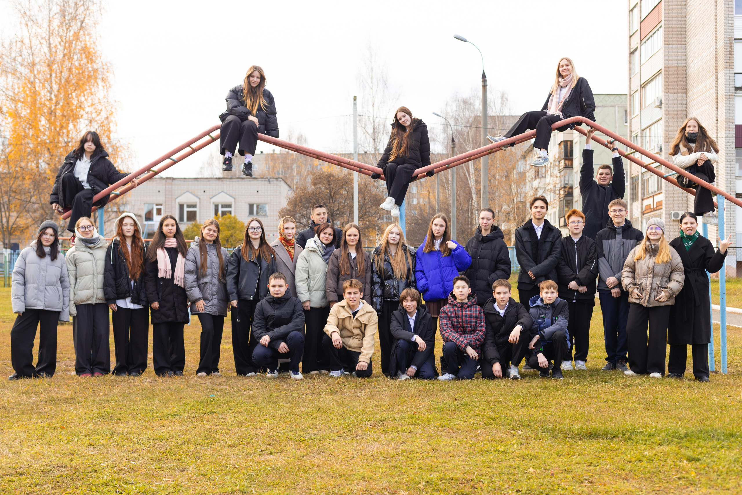 Общее фото. Школьный фотограф Миронова Ольга