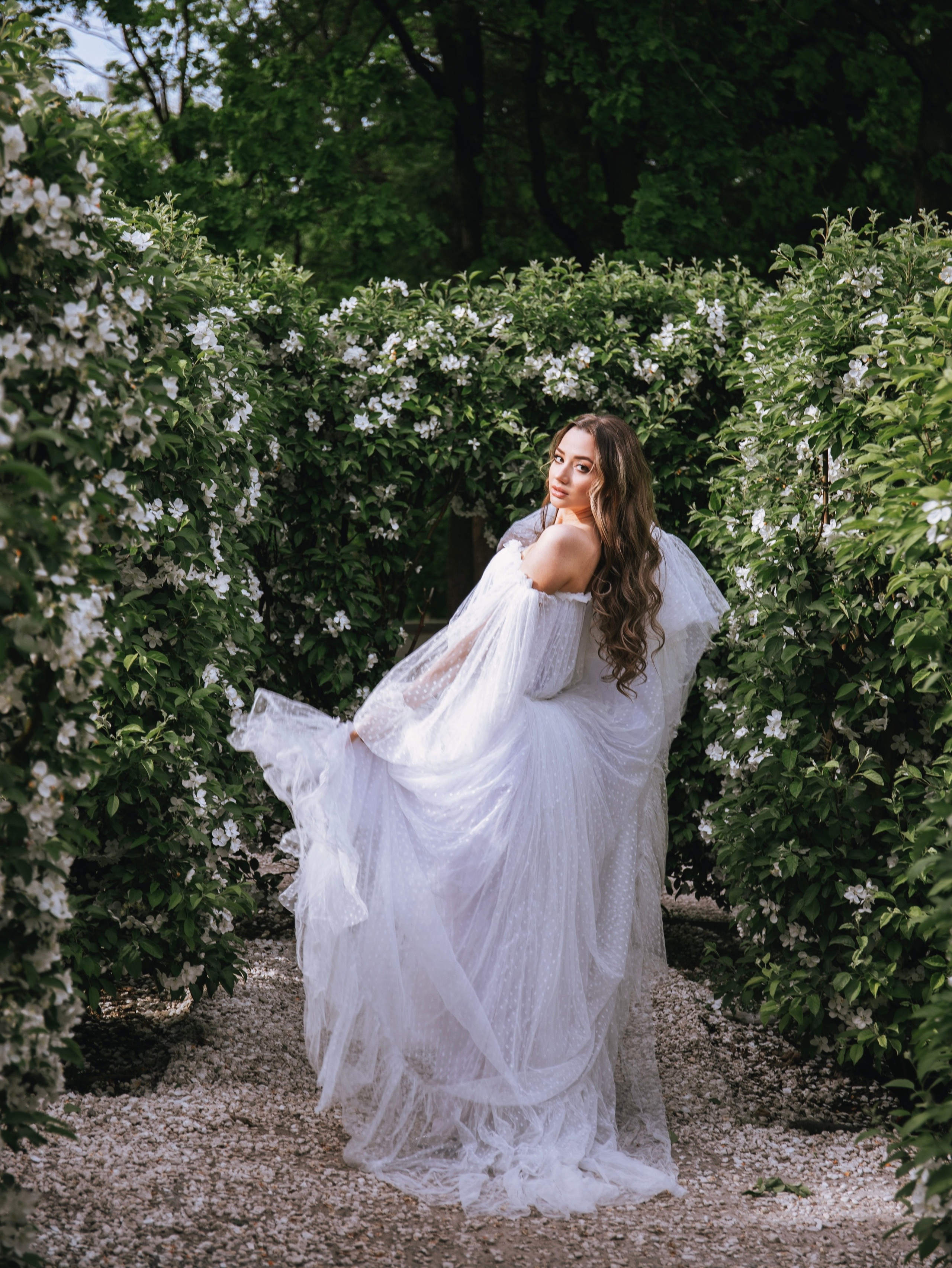 Цветение лабиринта ВДНХ. Свадебный и семейный фотограф в Москве Мила Широких